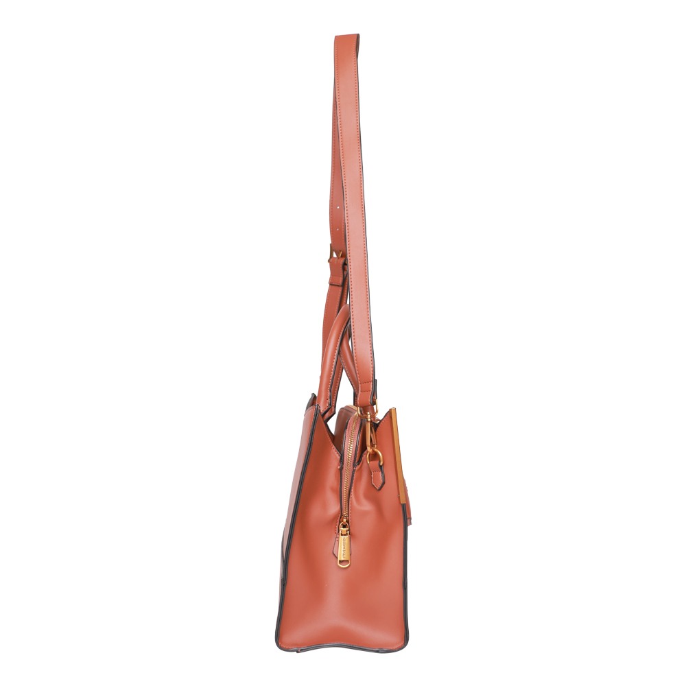 Bdylonn Cognac Satchel