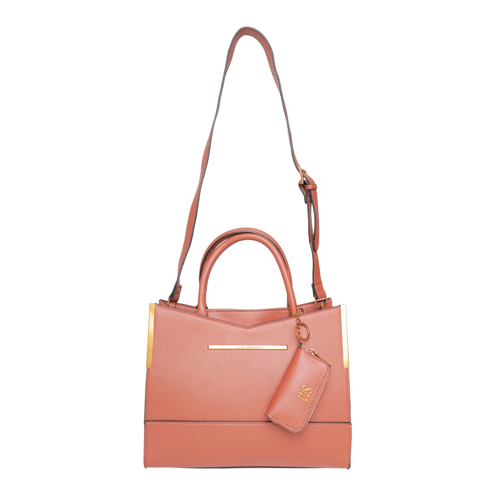Bdylonn Cognac Satchel