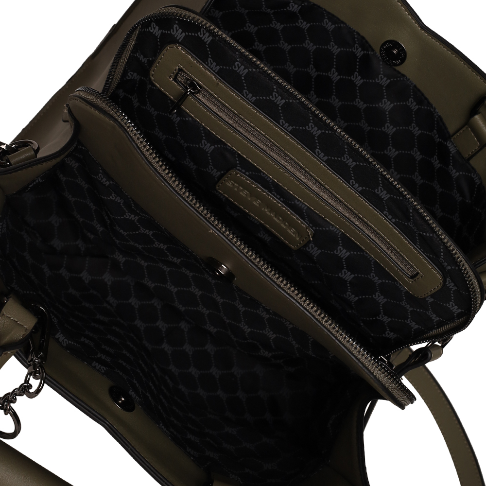 Bdylonn Olive Satchel