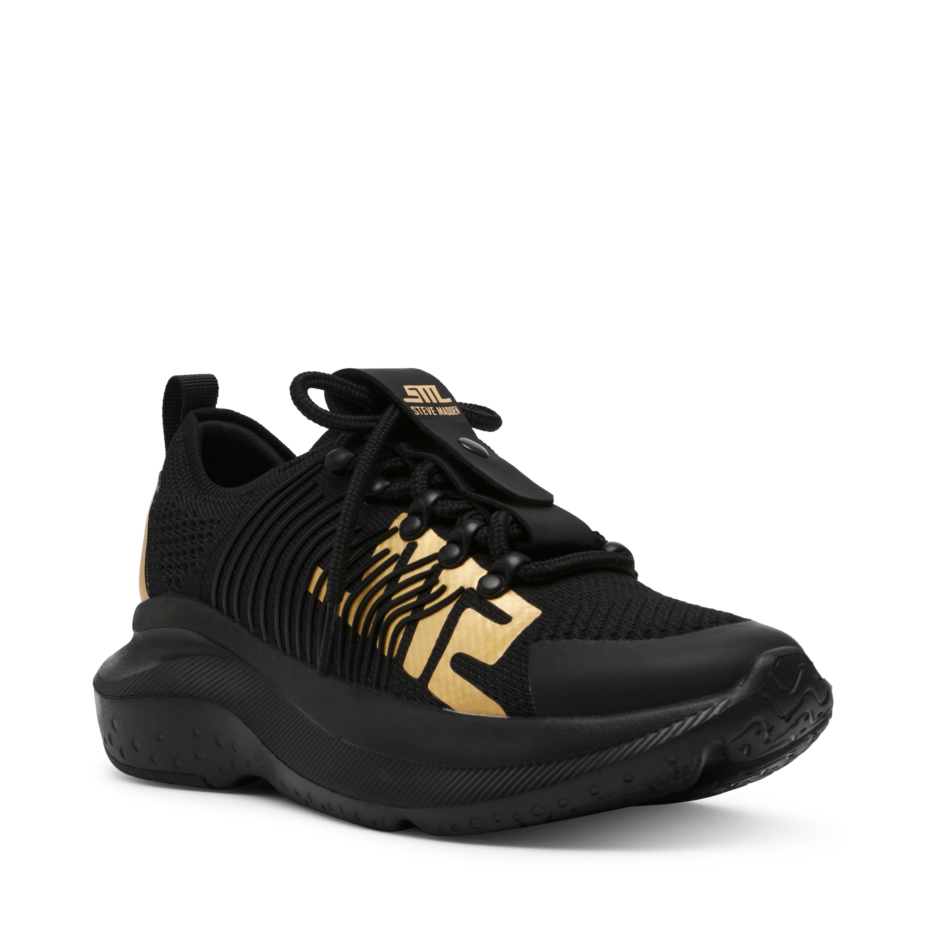 Elevate 1 Black Sneakers