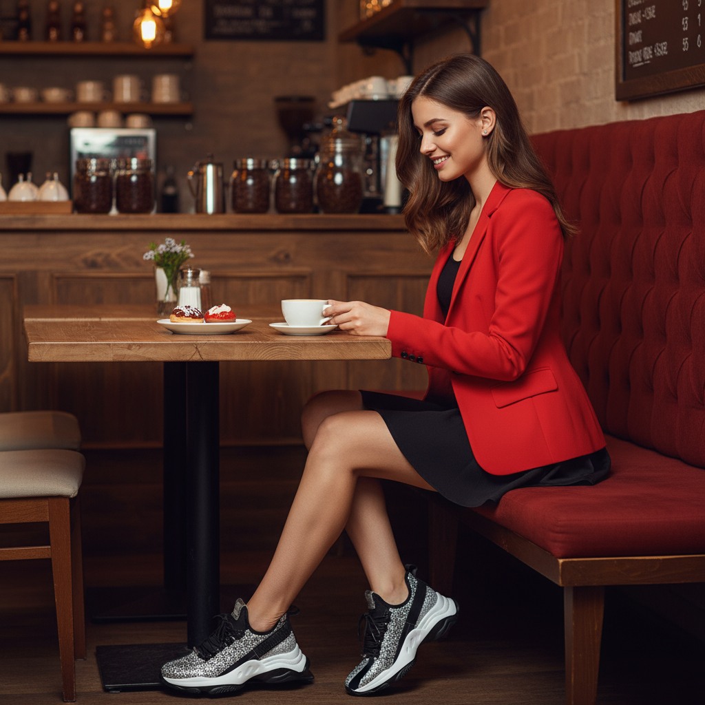 Maxilla-G Black Sneakers