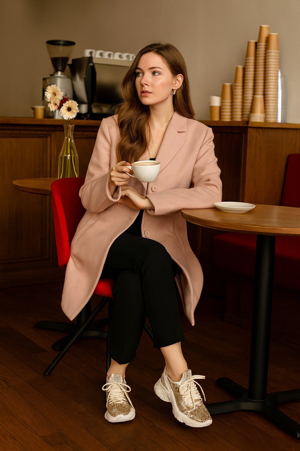 Maxilla-G Gold Sneakers