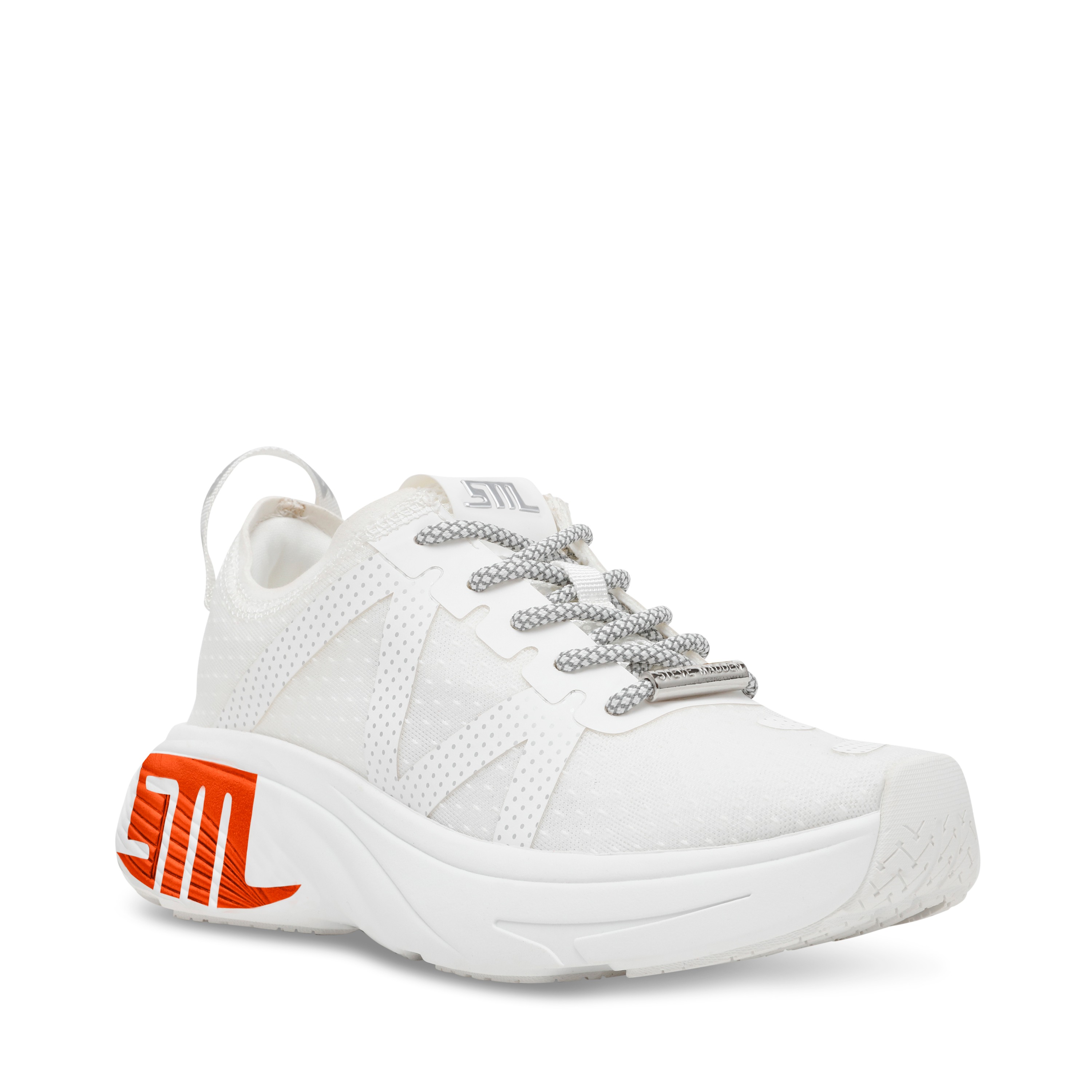 Climb 1 White/Orange Sneakers