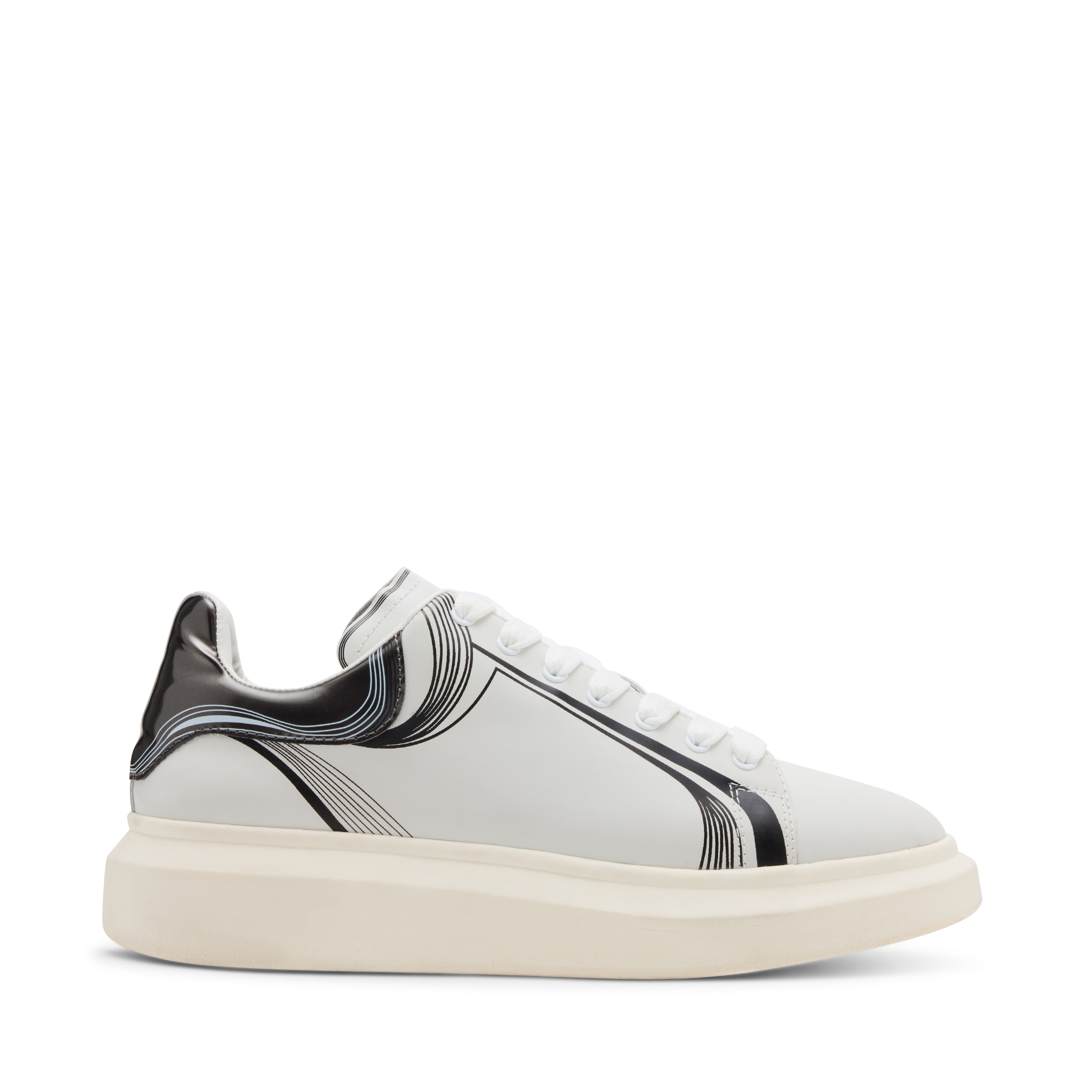 Follington White/Red Sneakers