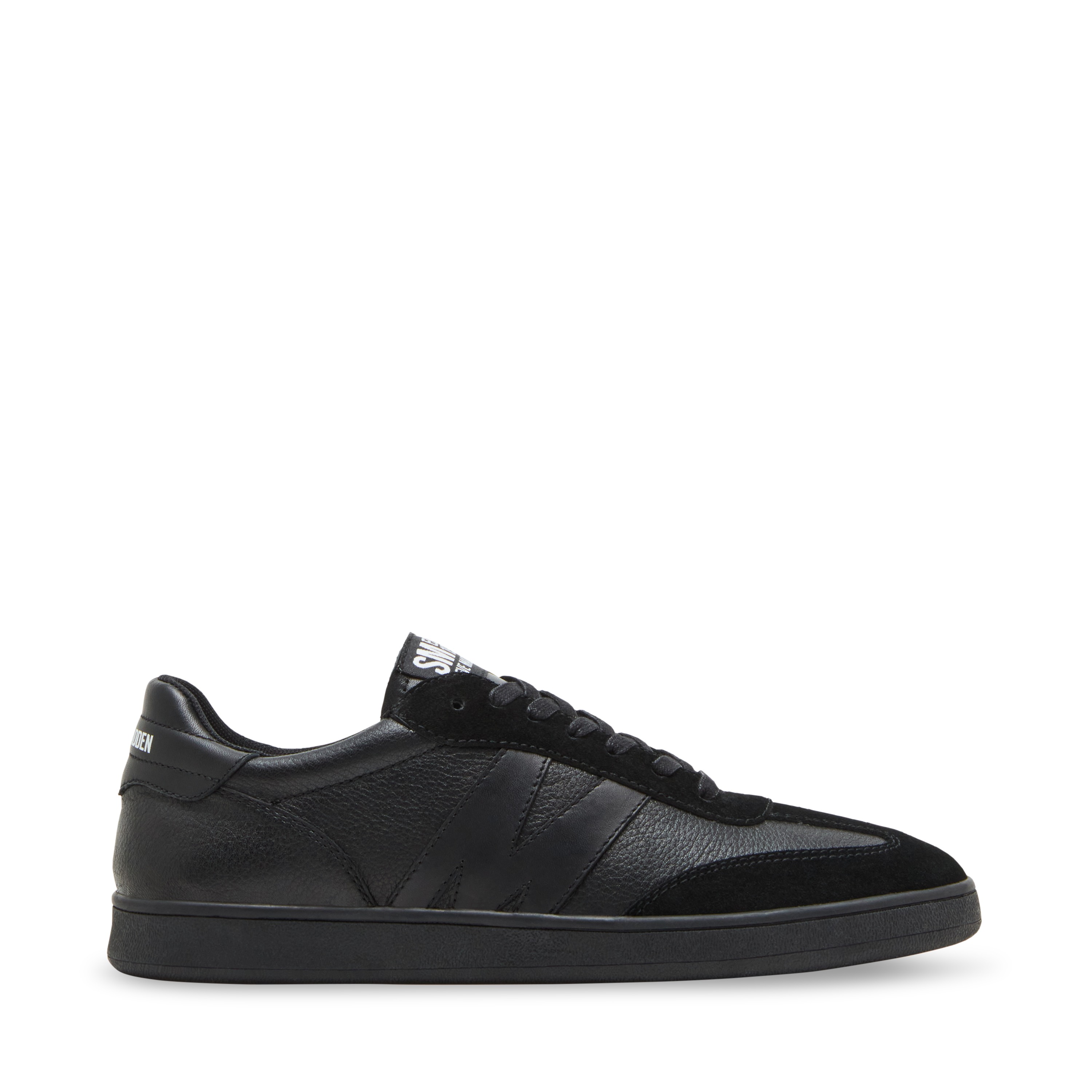 Caelum Black Leather Sneakers