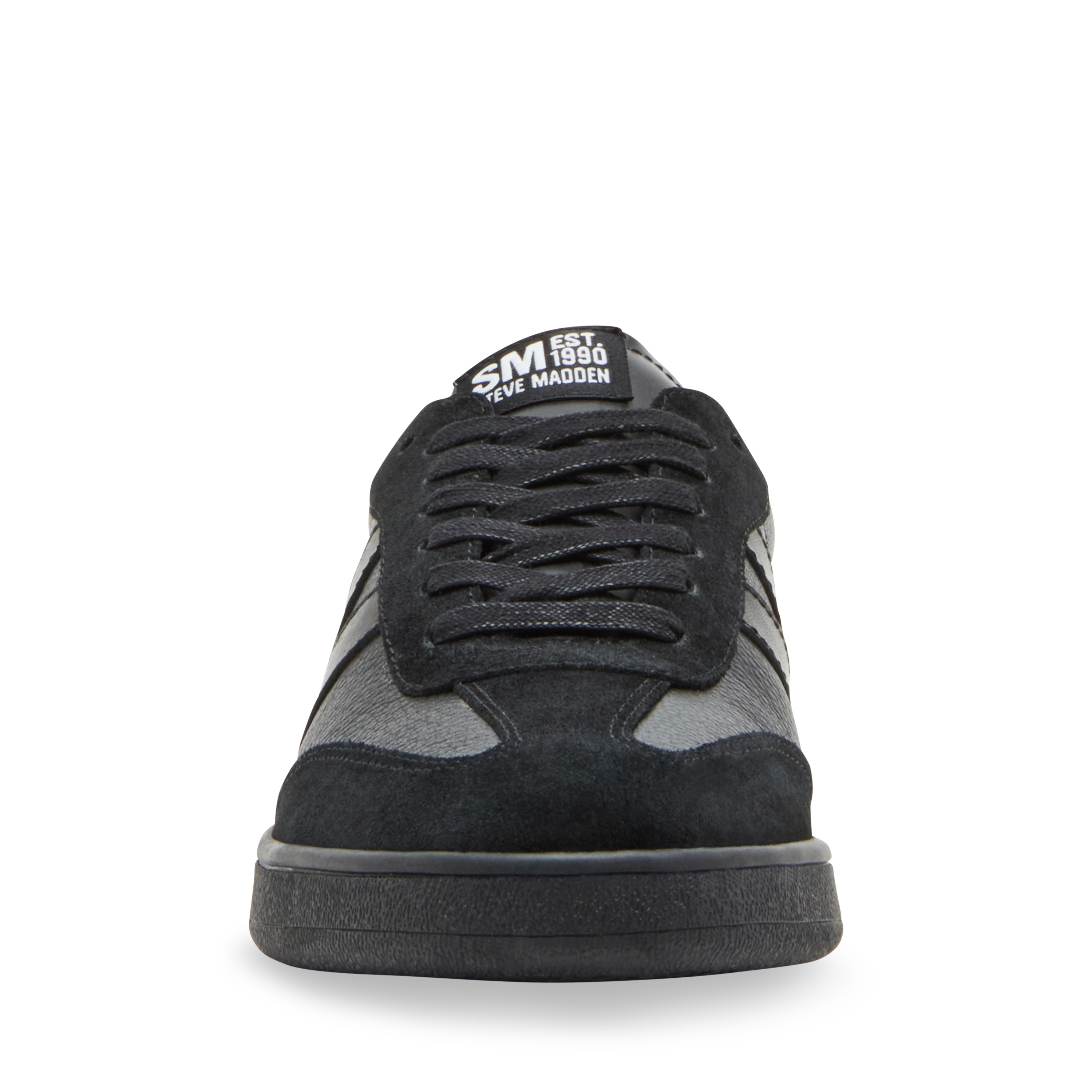 Caelum Black Leather Sneakers