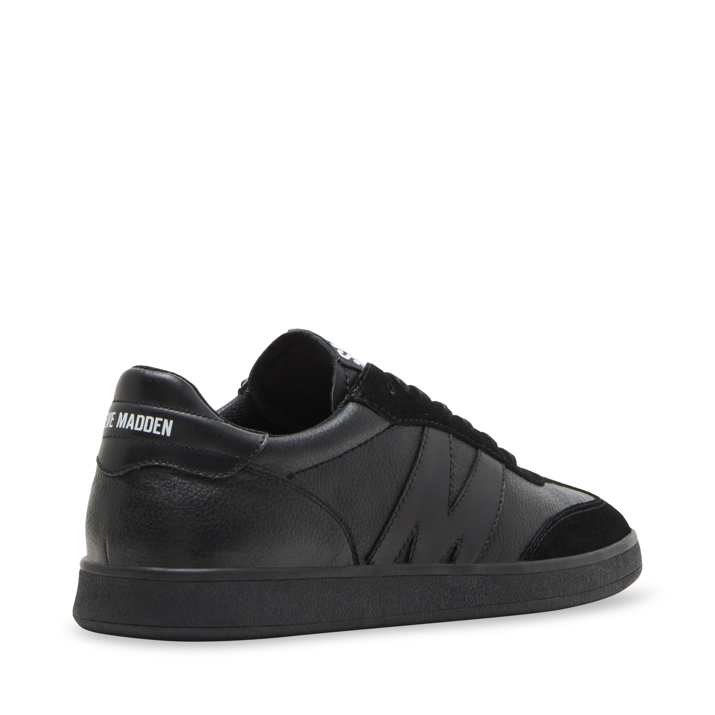 Caelum Black Leather Sneakers