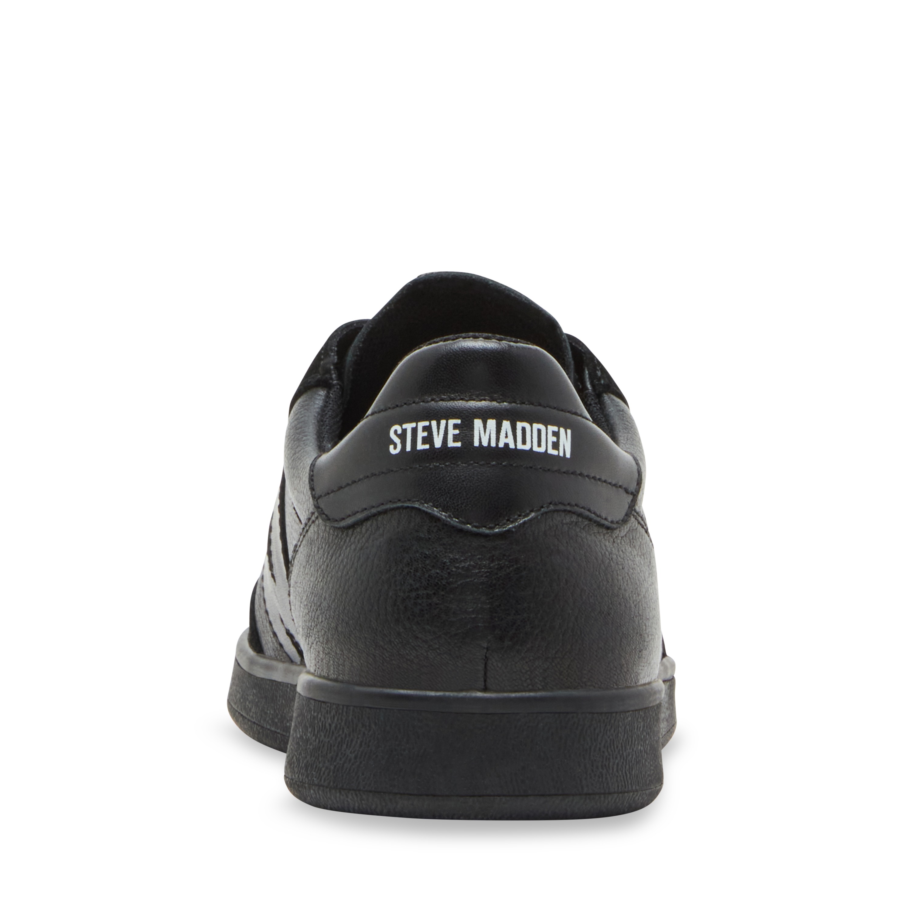 Caelum Black Leather Sneakers