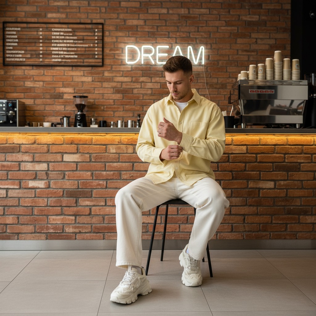 QUANTICO Beige Sneakers