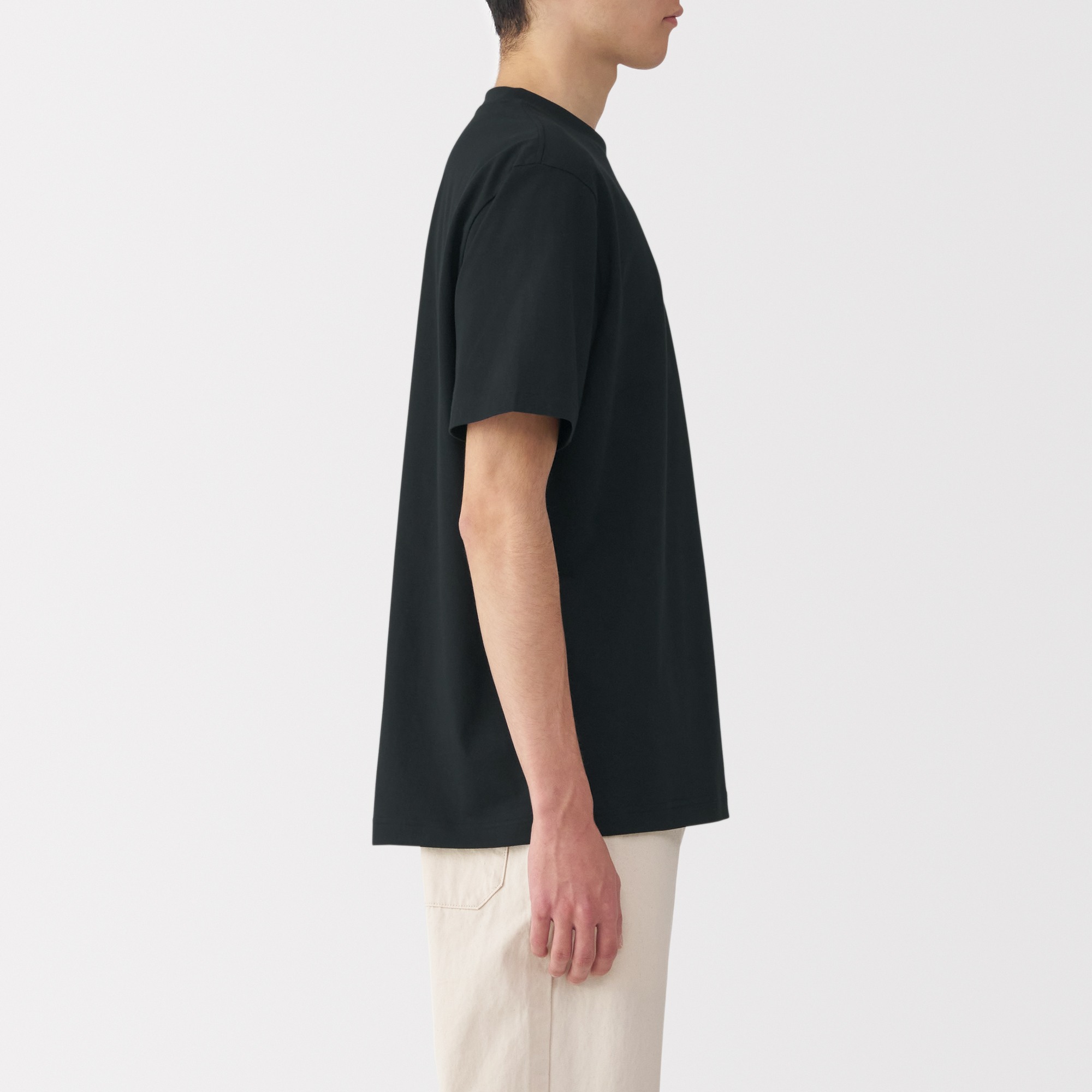 Men's Jersey crew neck S/Slv T-shirt