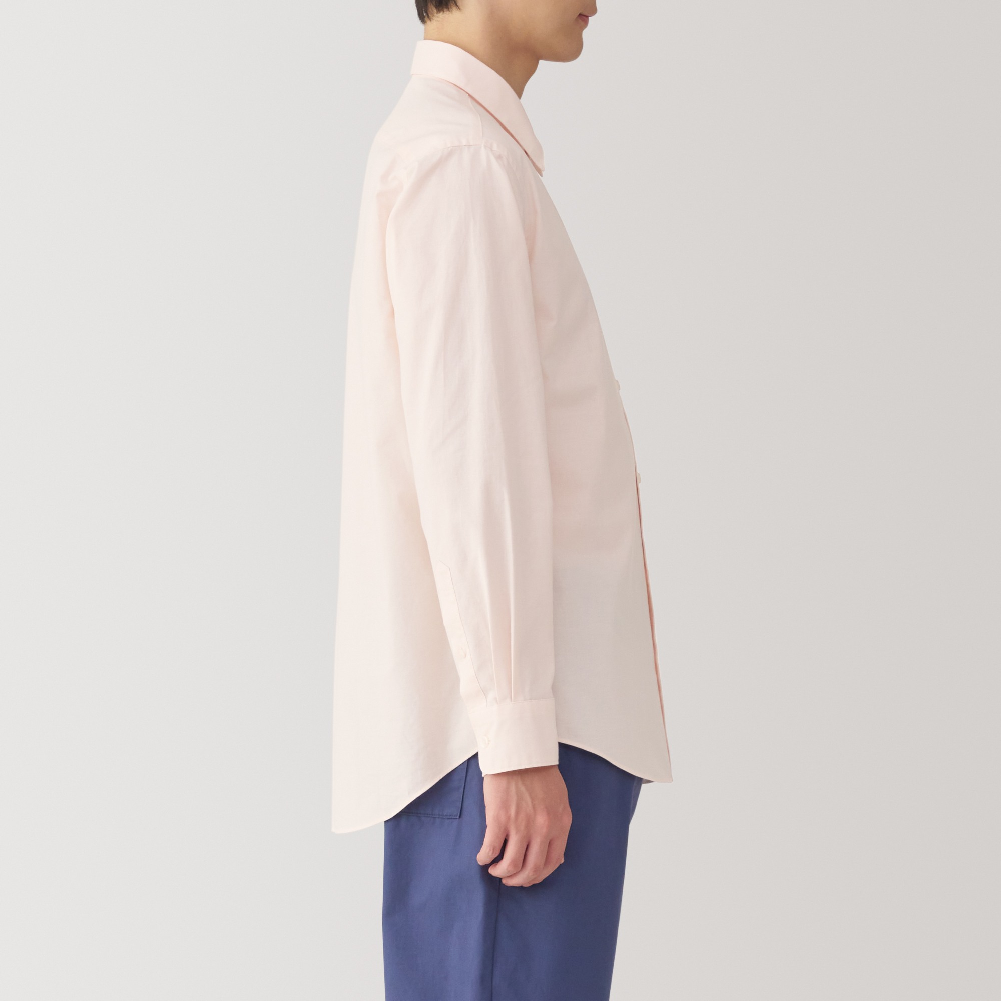 Washed broadcloth Long Sleeve shirt