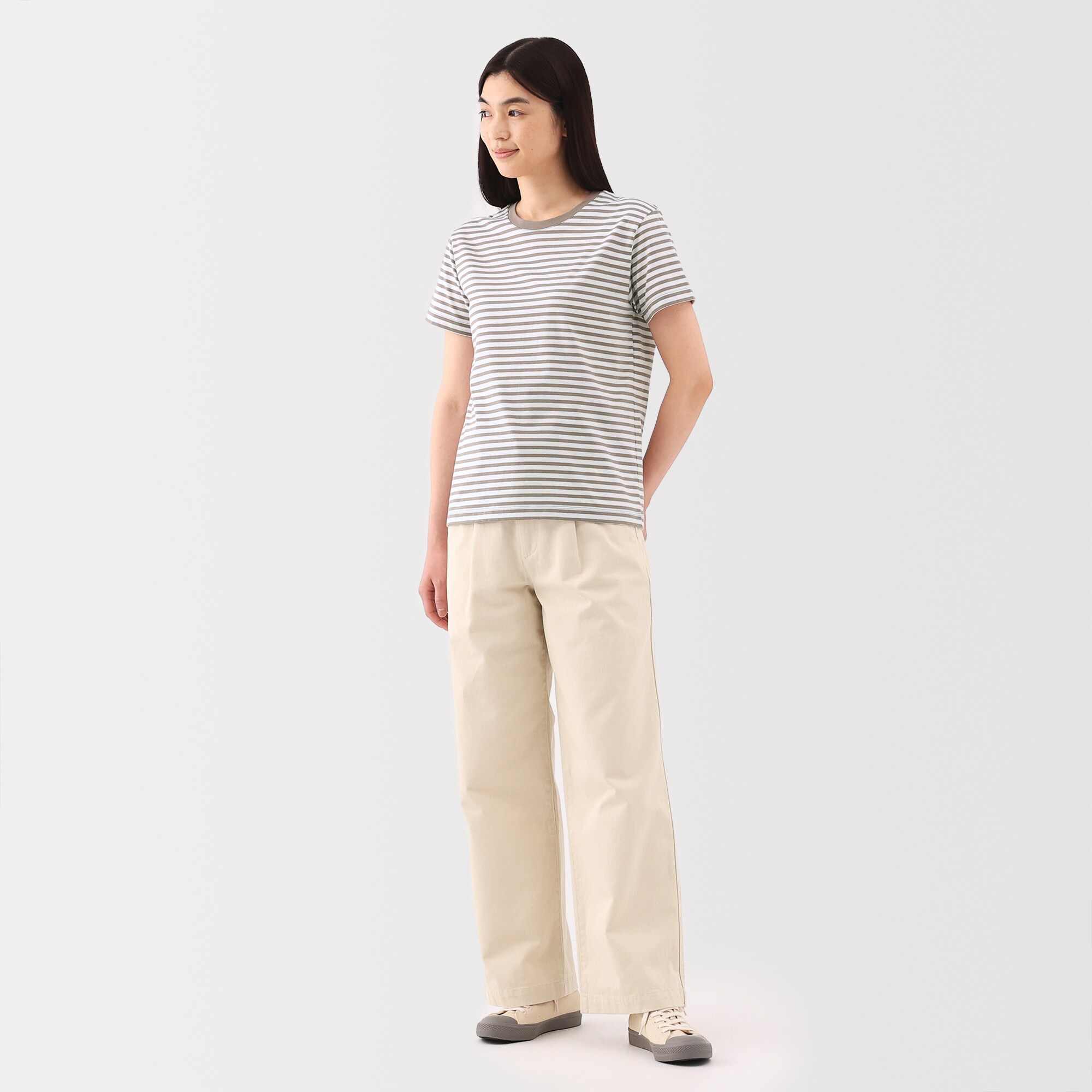 Jersey crew neck Short Sleeve T-shirt