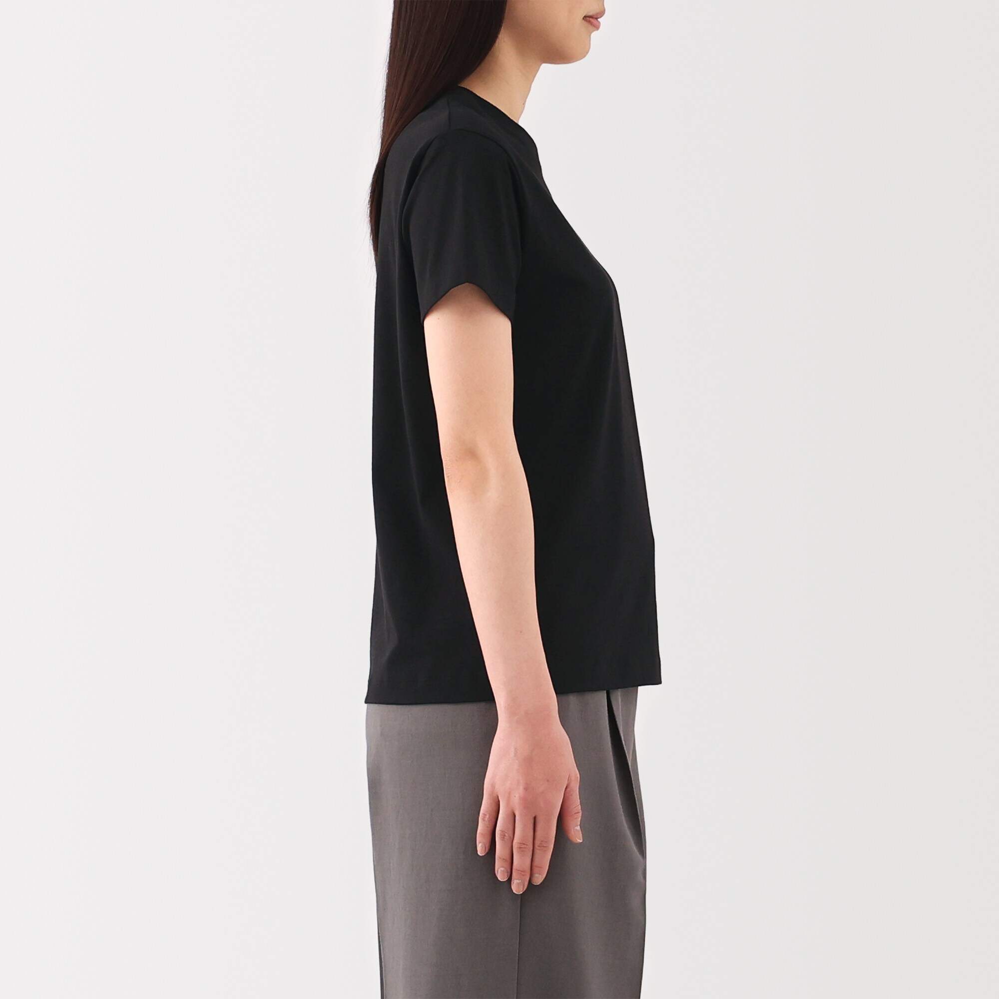W's Jersey crew neck S/Slv T-shirt