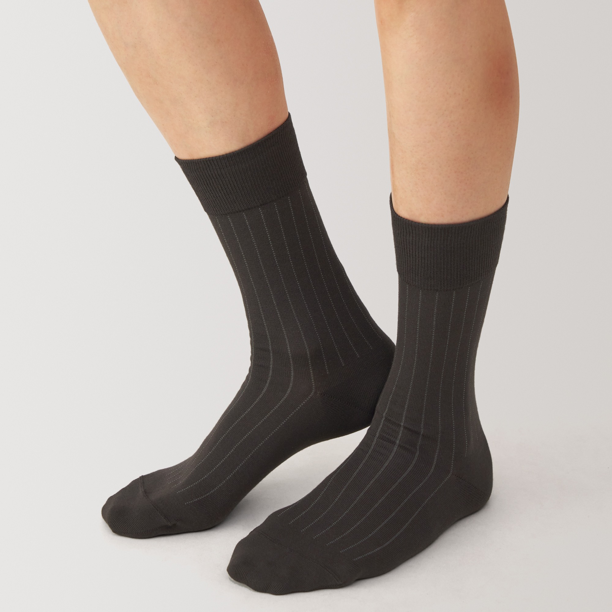 M's right angle Business socks (Stripe pattern)