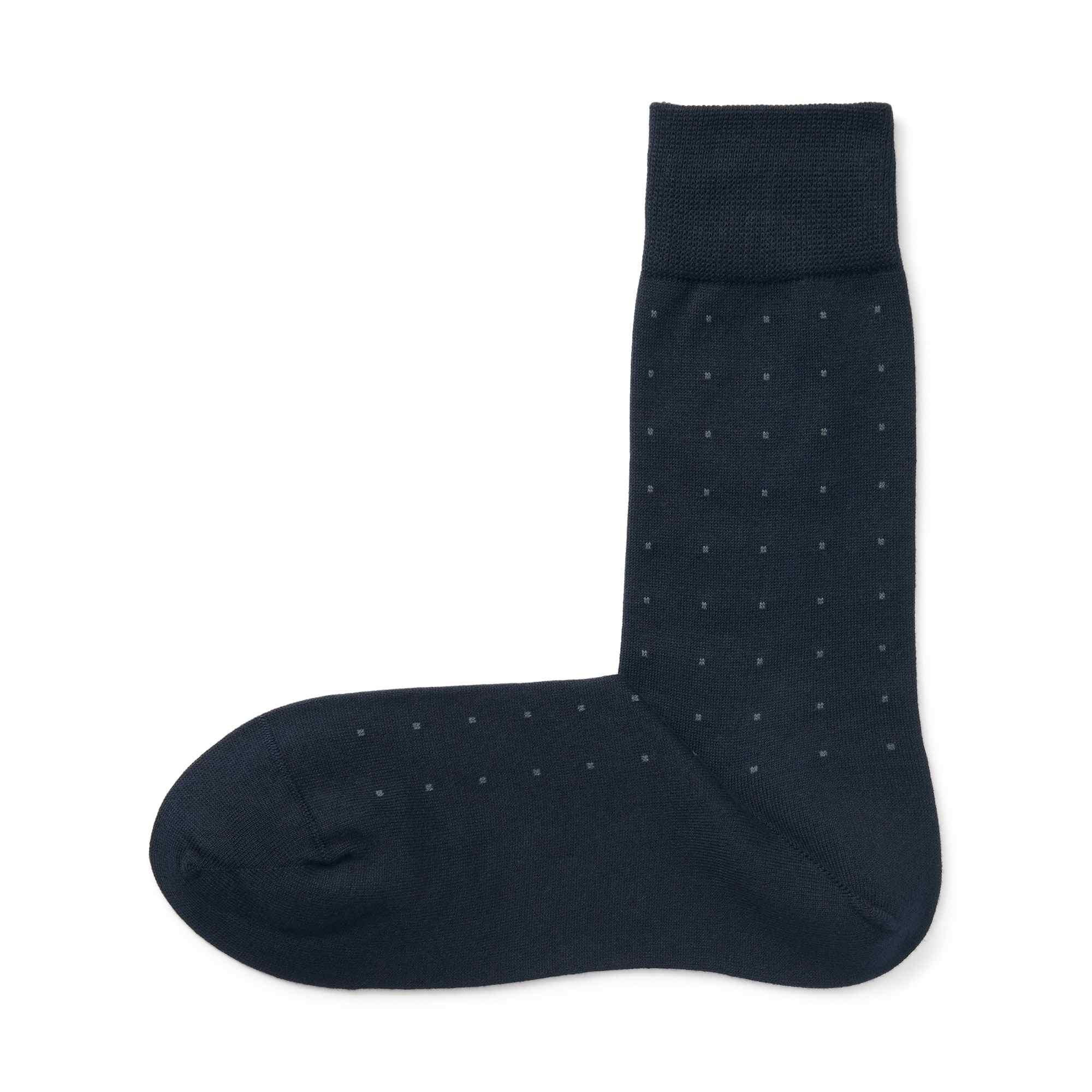 M's right angle Business socks (Dot pattern)