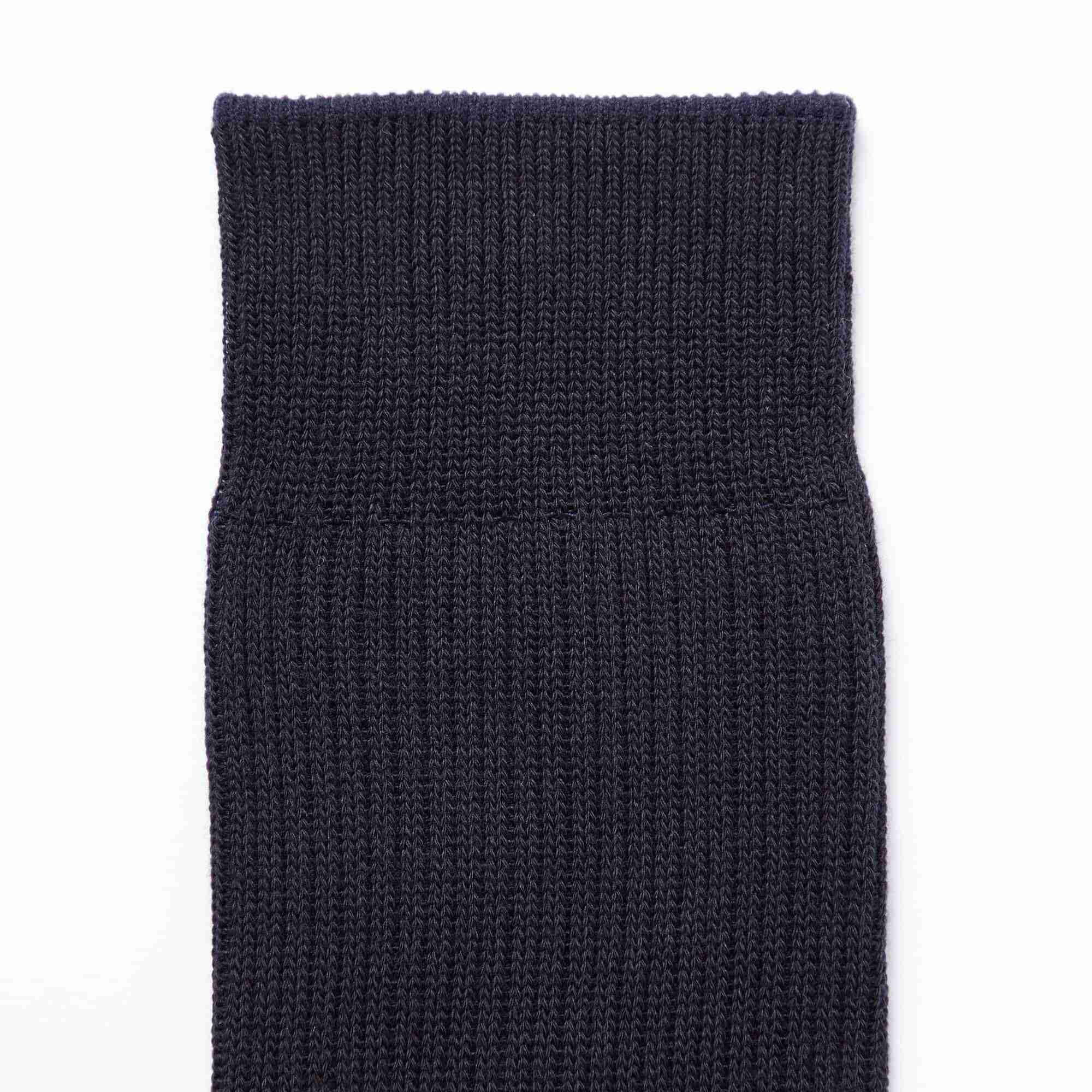M's right angle ribbed socks