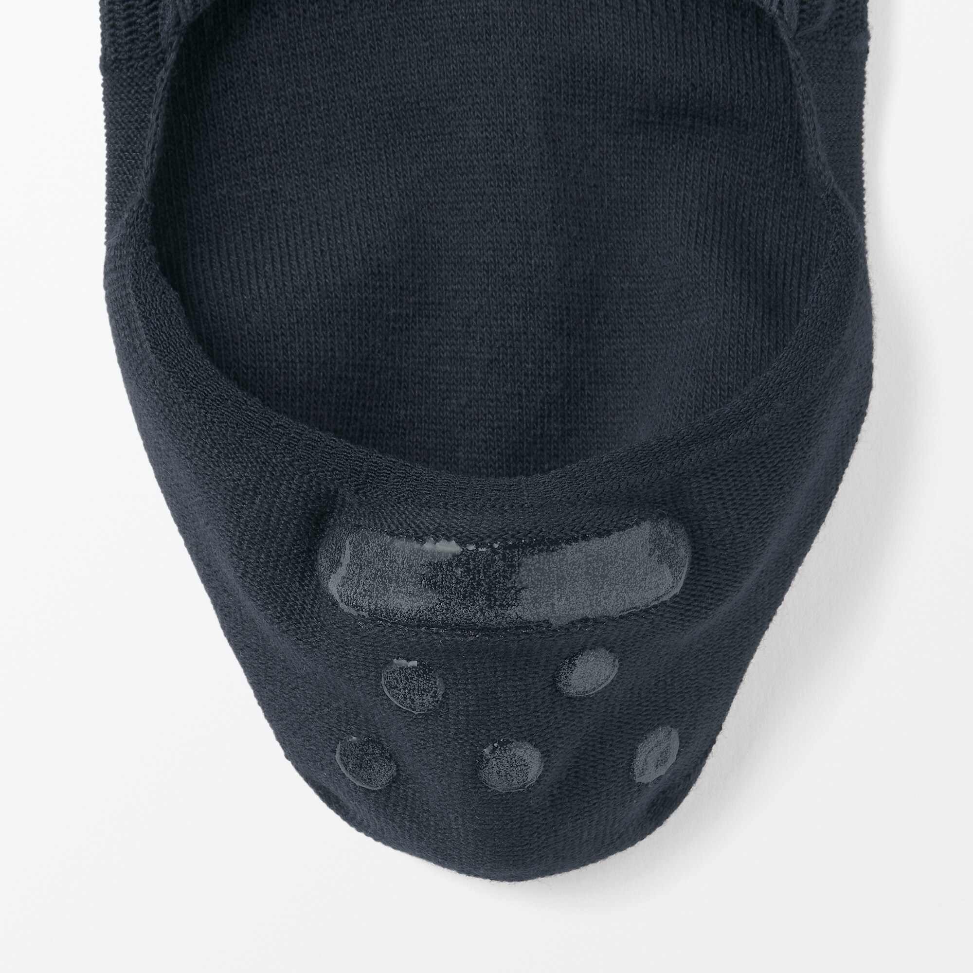 W's Thin no-show socks with heel grip