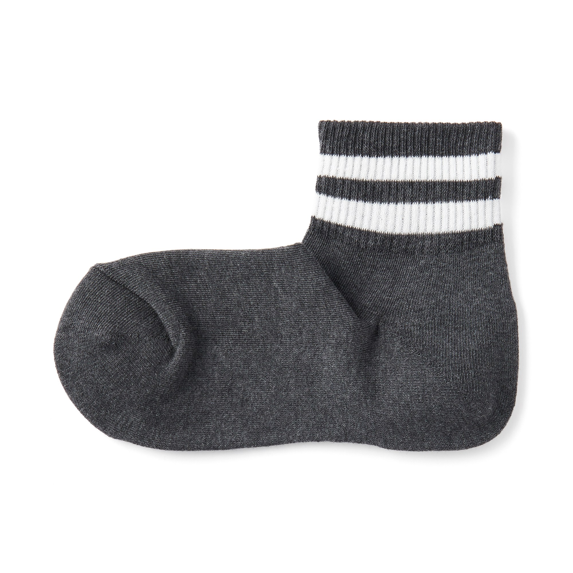 Right angle Pile Short socks(Line)