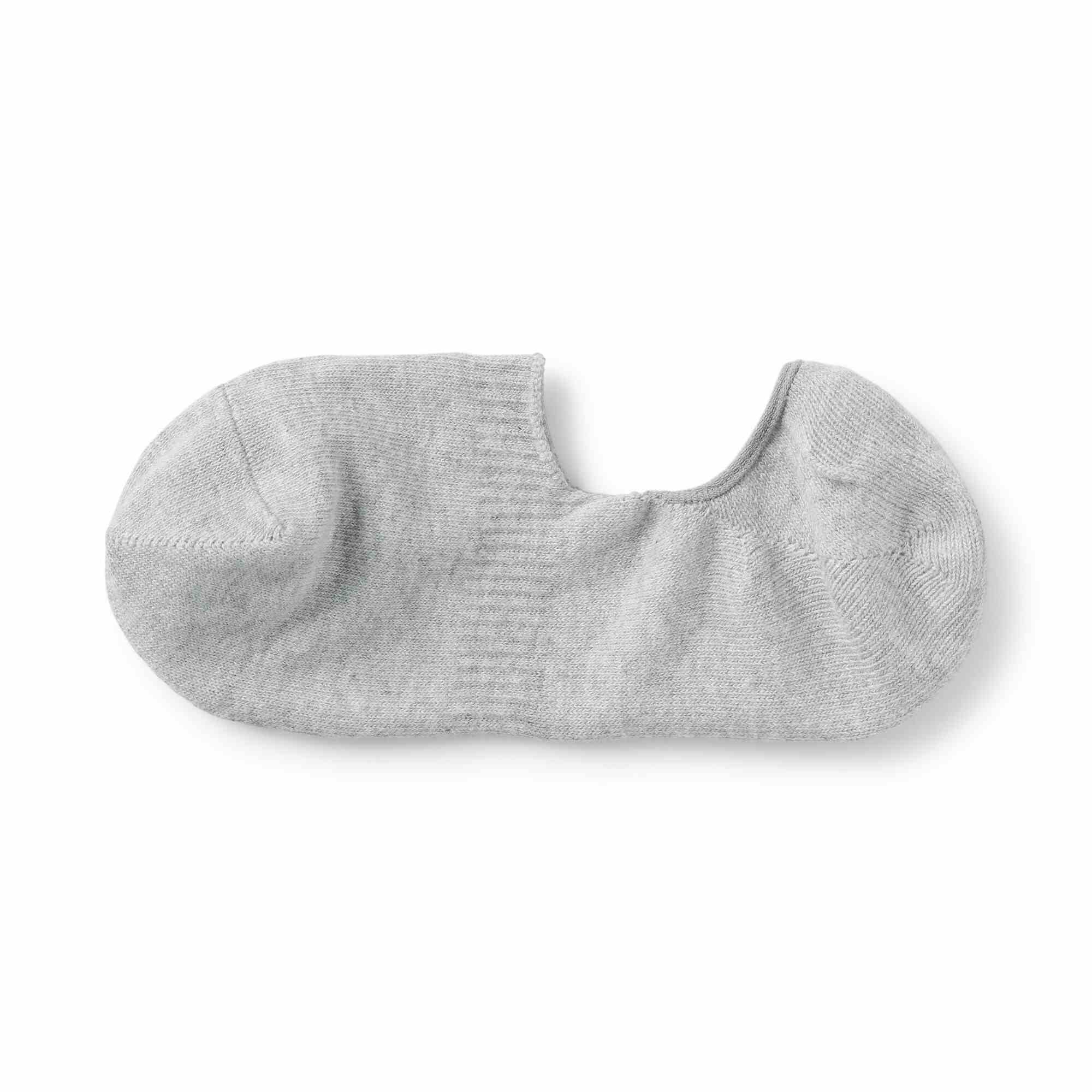 M's Thin no-show socks with Heel Grip(IND ONLY)