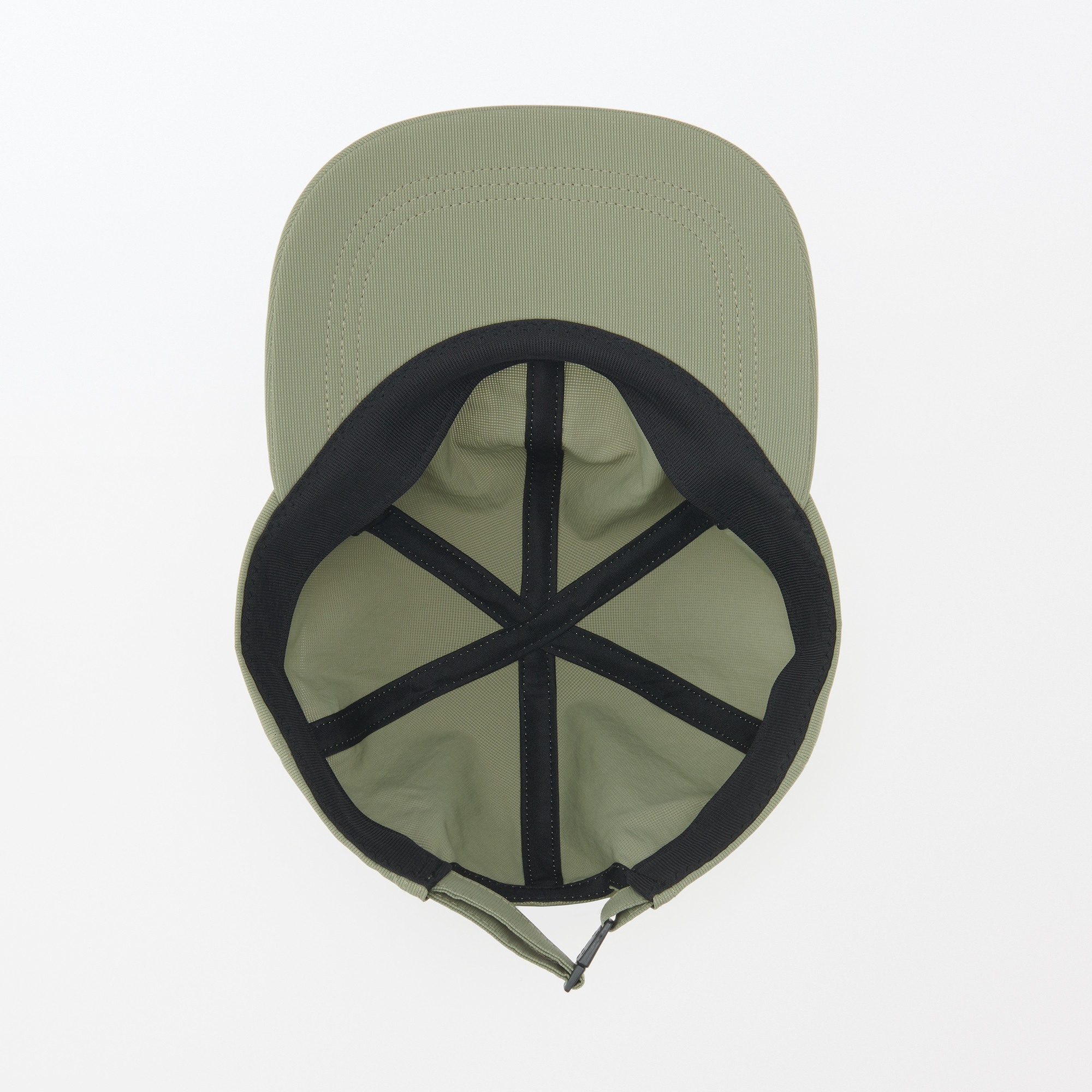 Breathable compactly foldable cap