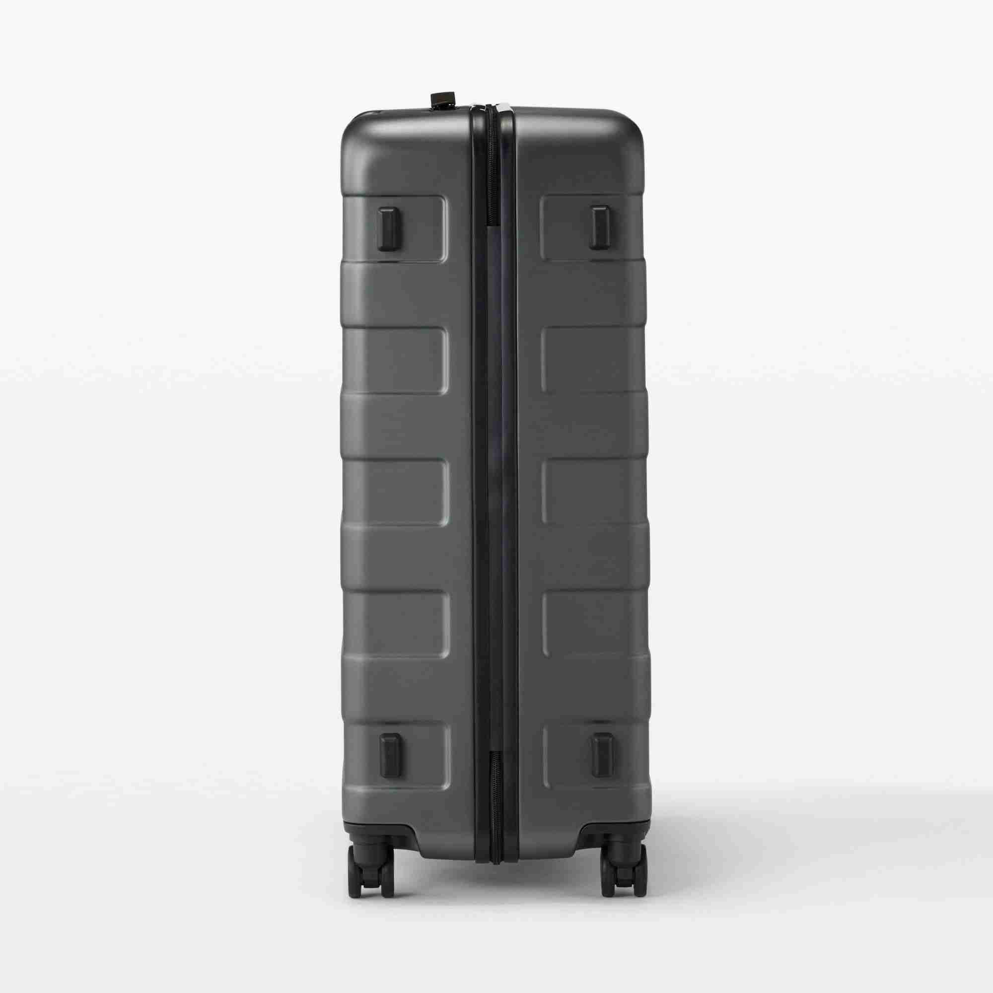 Freely adjustable handle hard shell suitcase (105L) (OS)