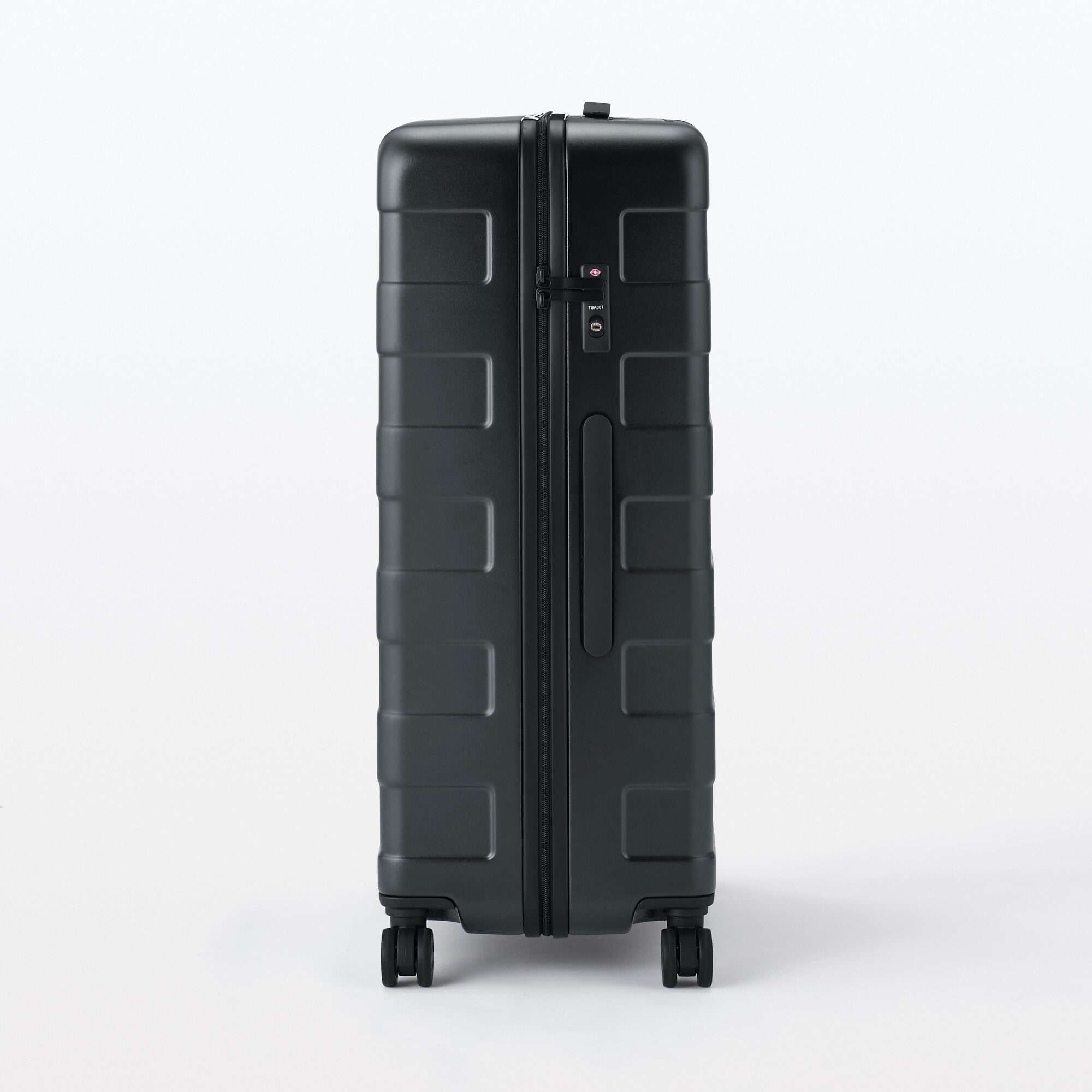 Freely adjustable handle hard shell suitcase (105L) (OS)