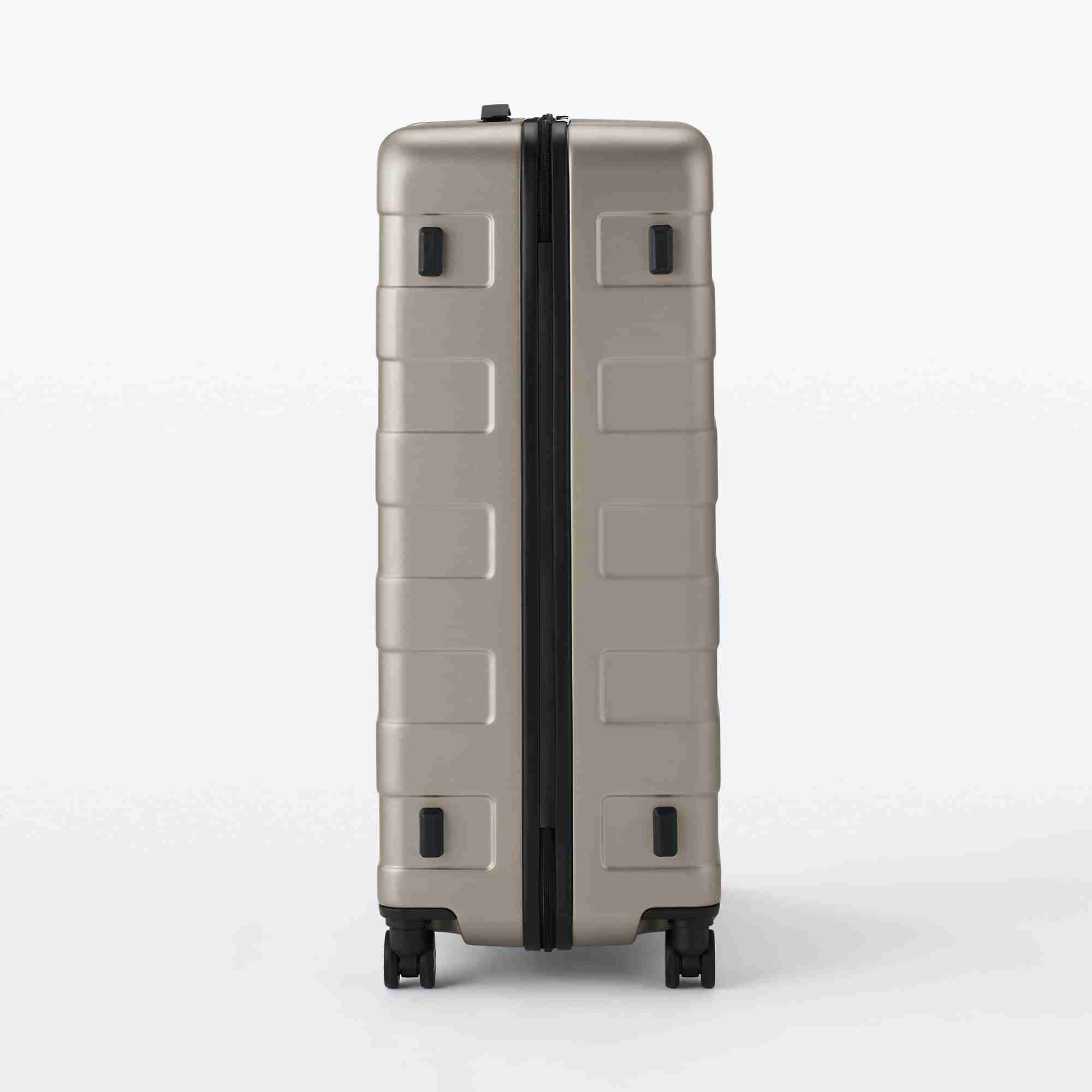 Freely adjustable handle hard shell suitcase (105L) (OS)