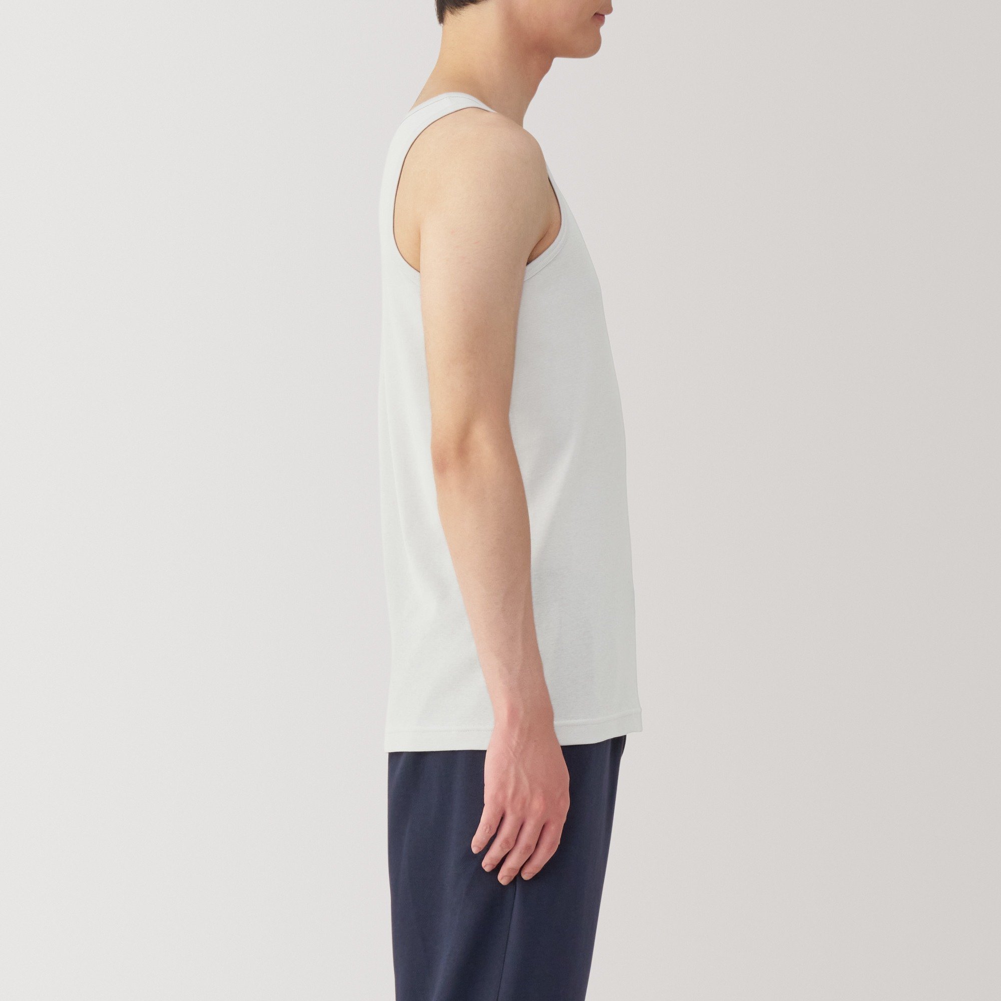 M's Moisture wicking cotton Tank top