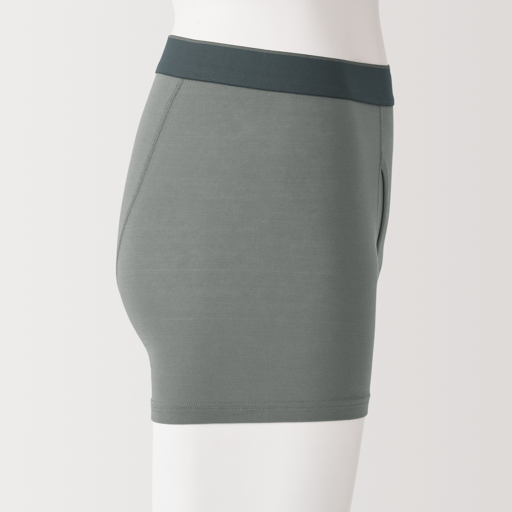 M's Lyocell blended Front open boxer briefs