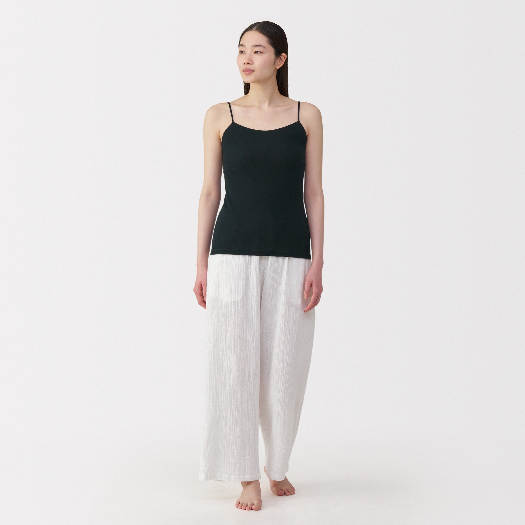 W's Moisture wicking cotton sheer Camisole