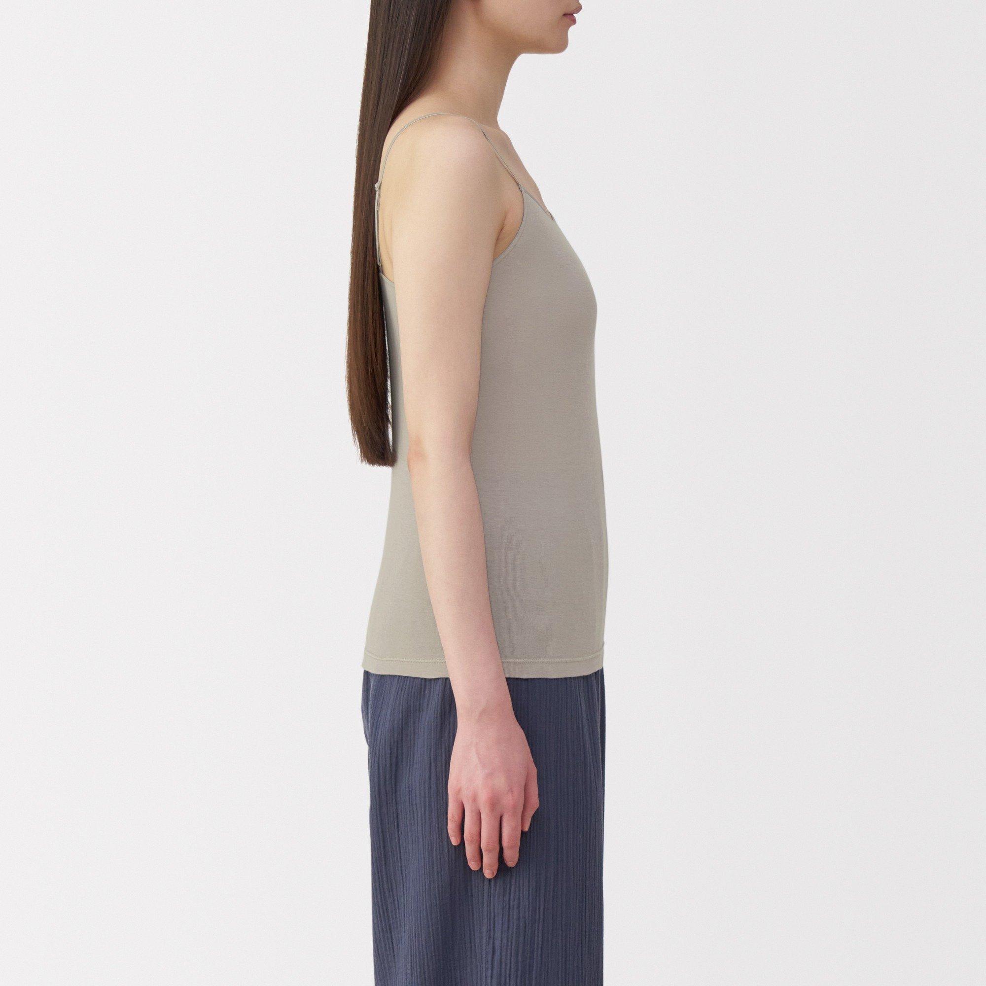 Moisture wicking cotton sheer Camisole