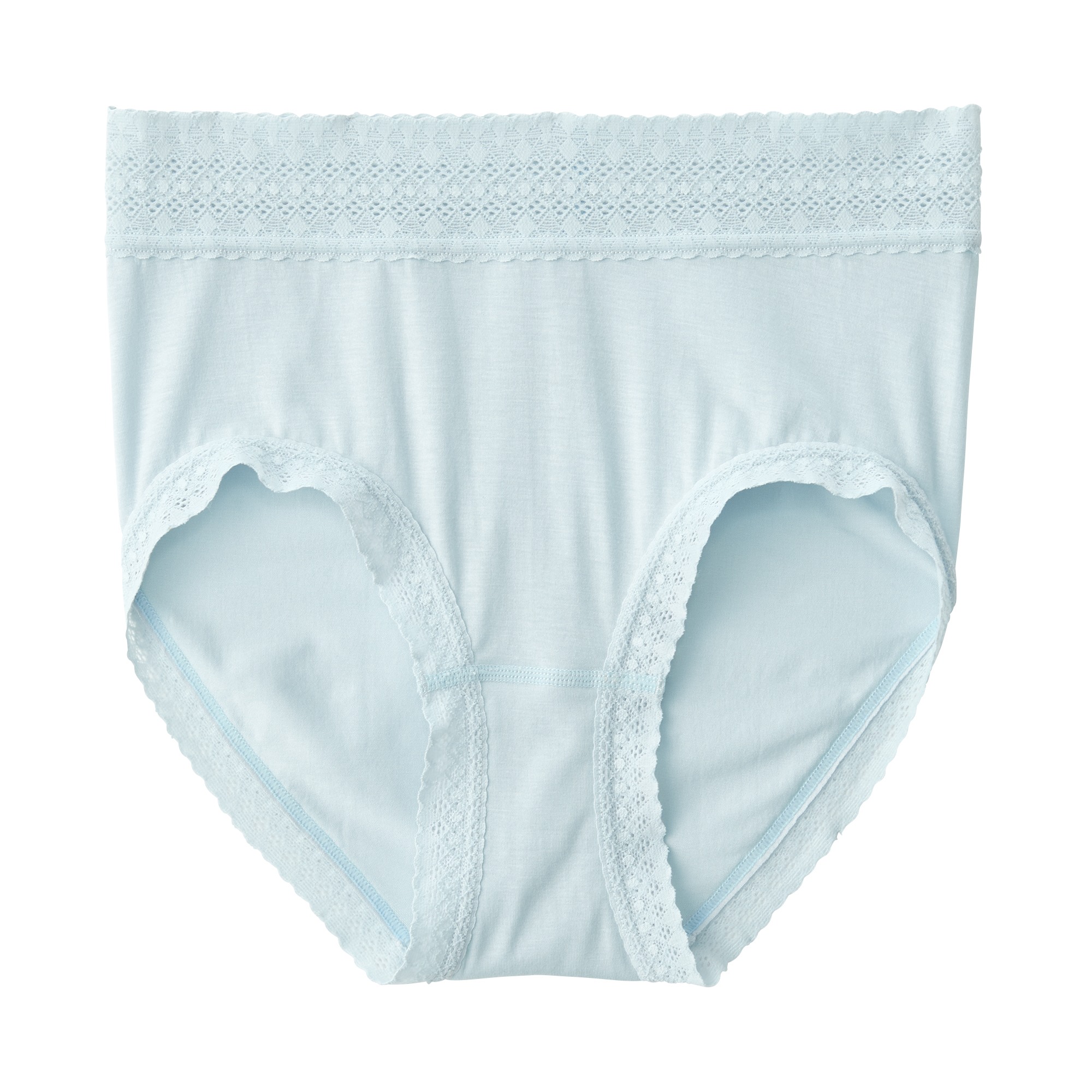 W's Lyocell blended high-rise laced shorts