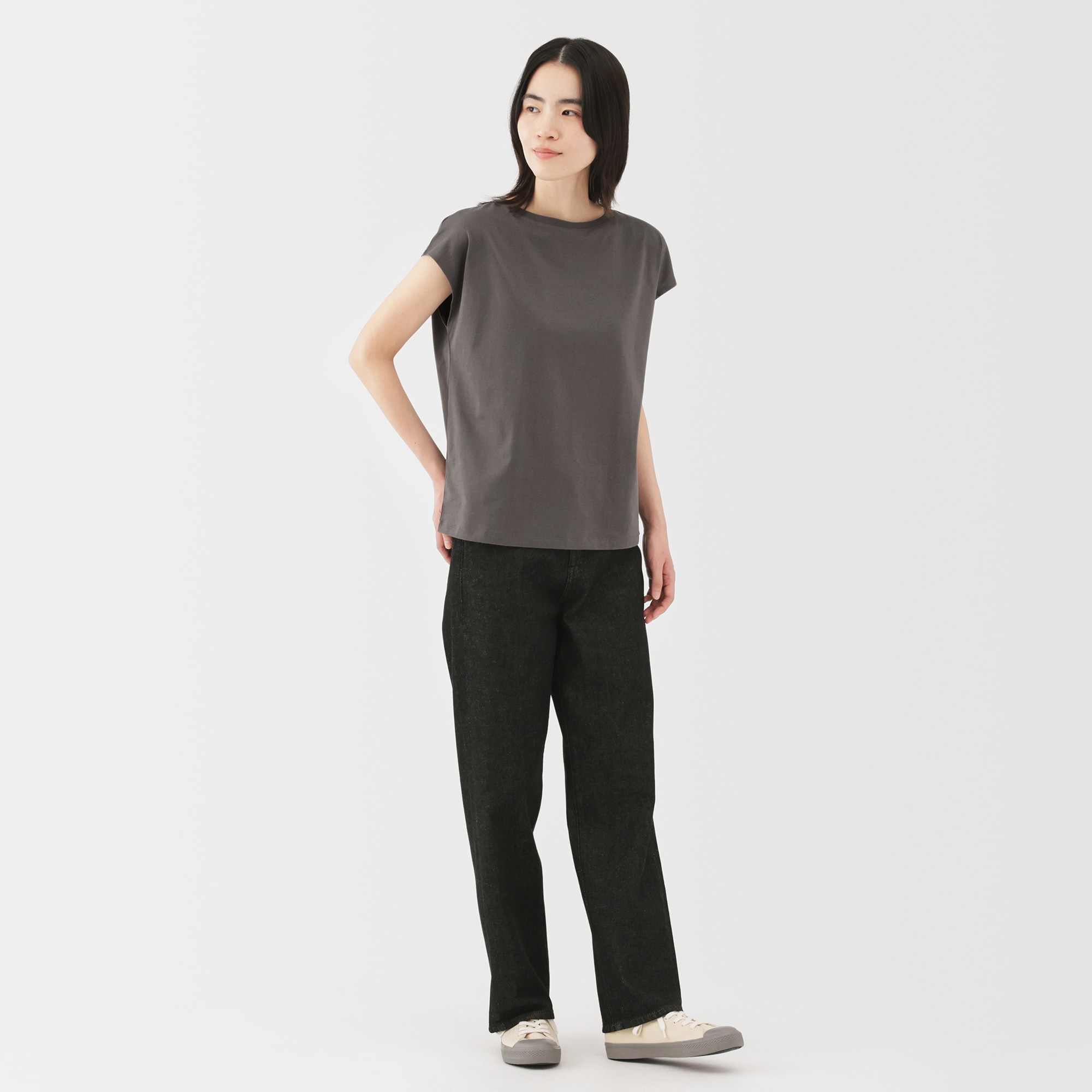 W's Jersey french sleeve T-shirt