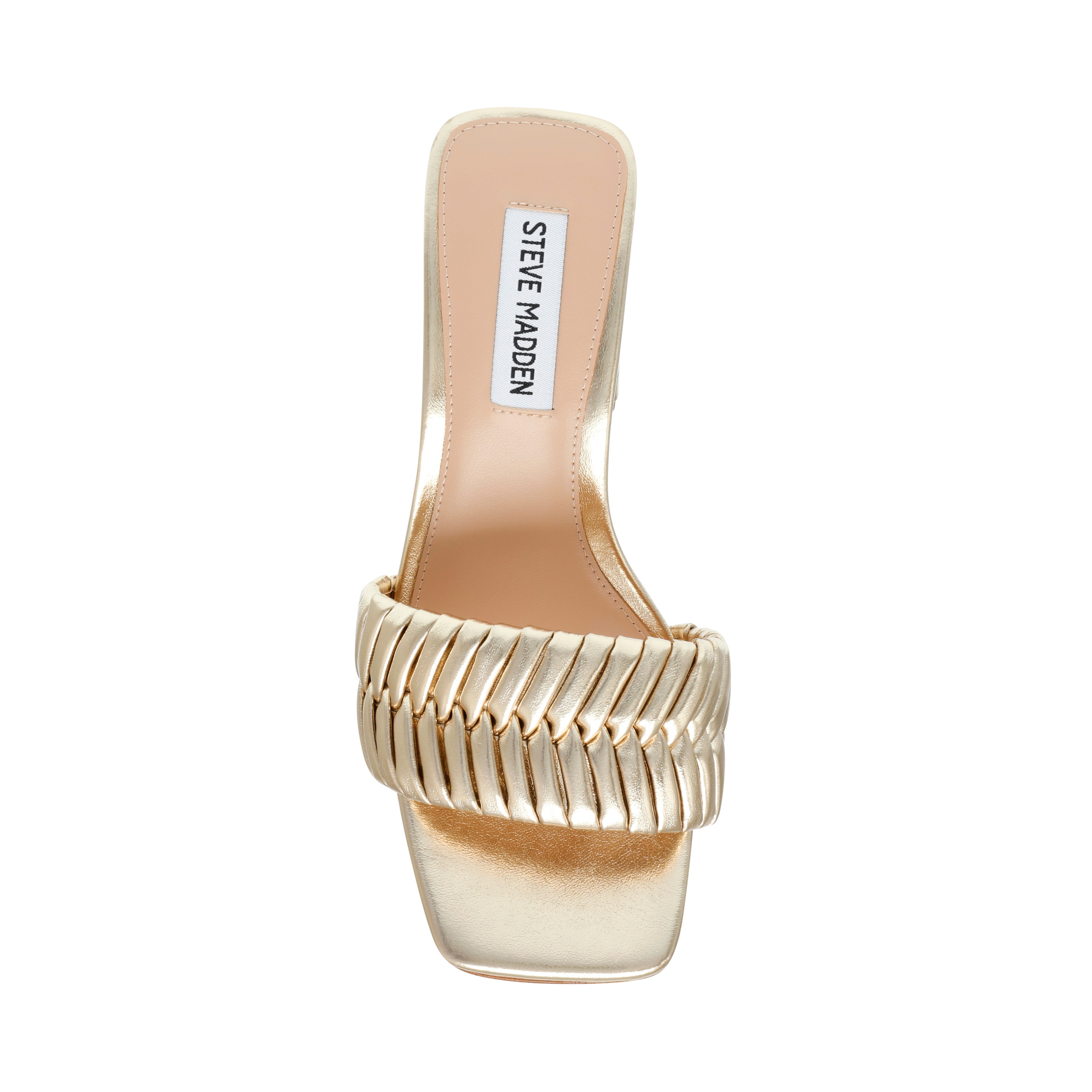 Bankroll Gold Heels Sandals