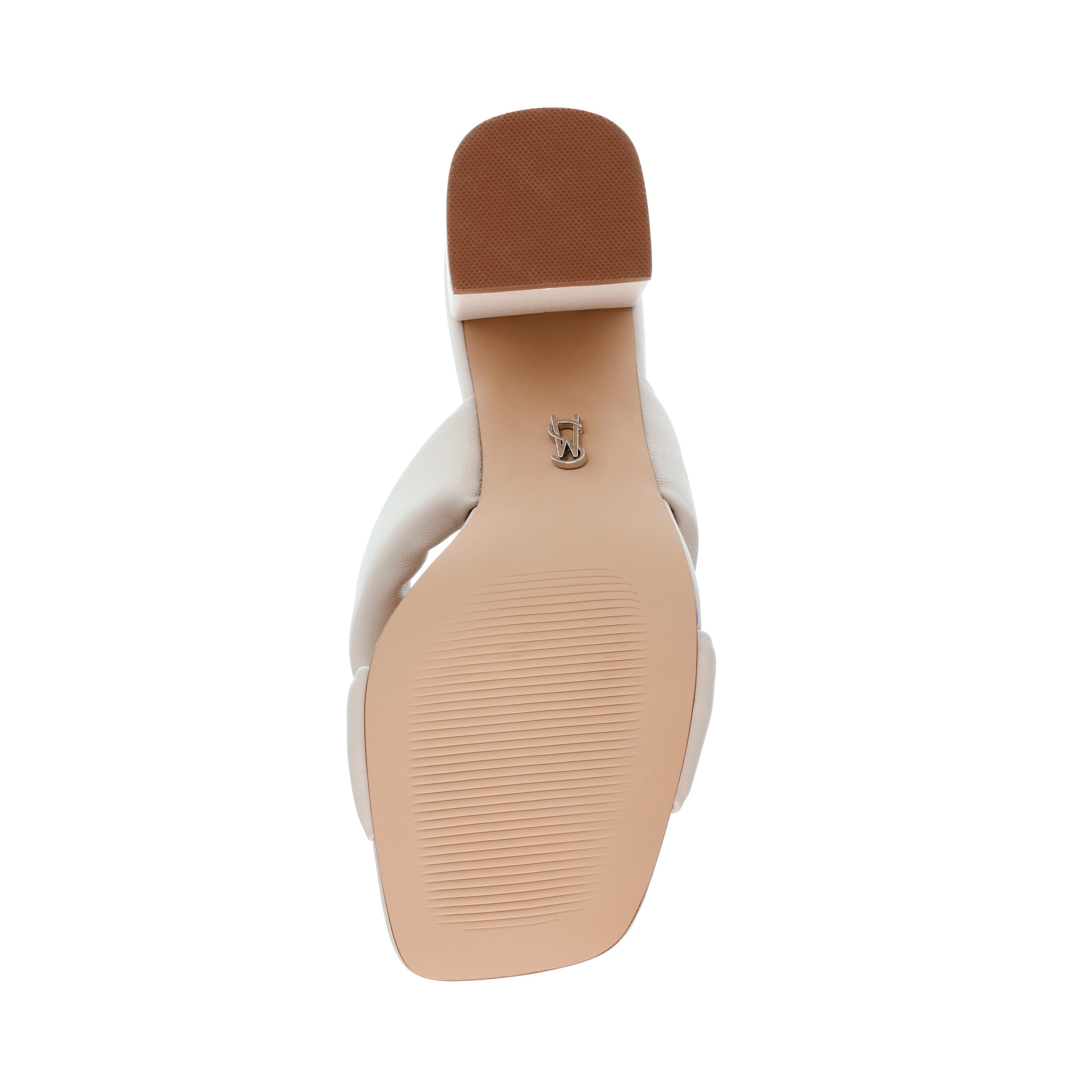 Campaign White Heels Sandals