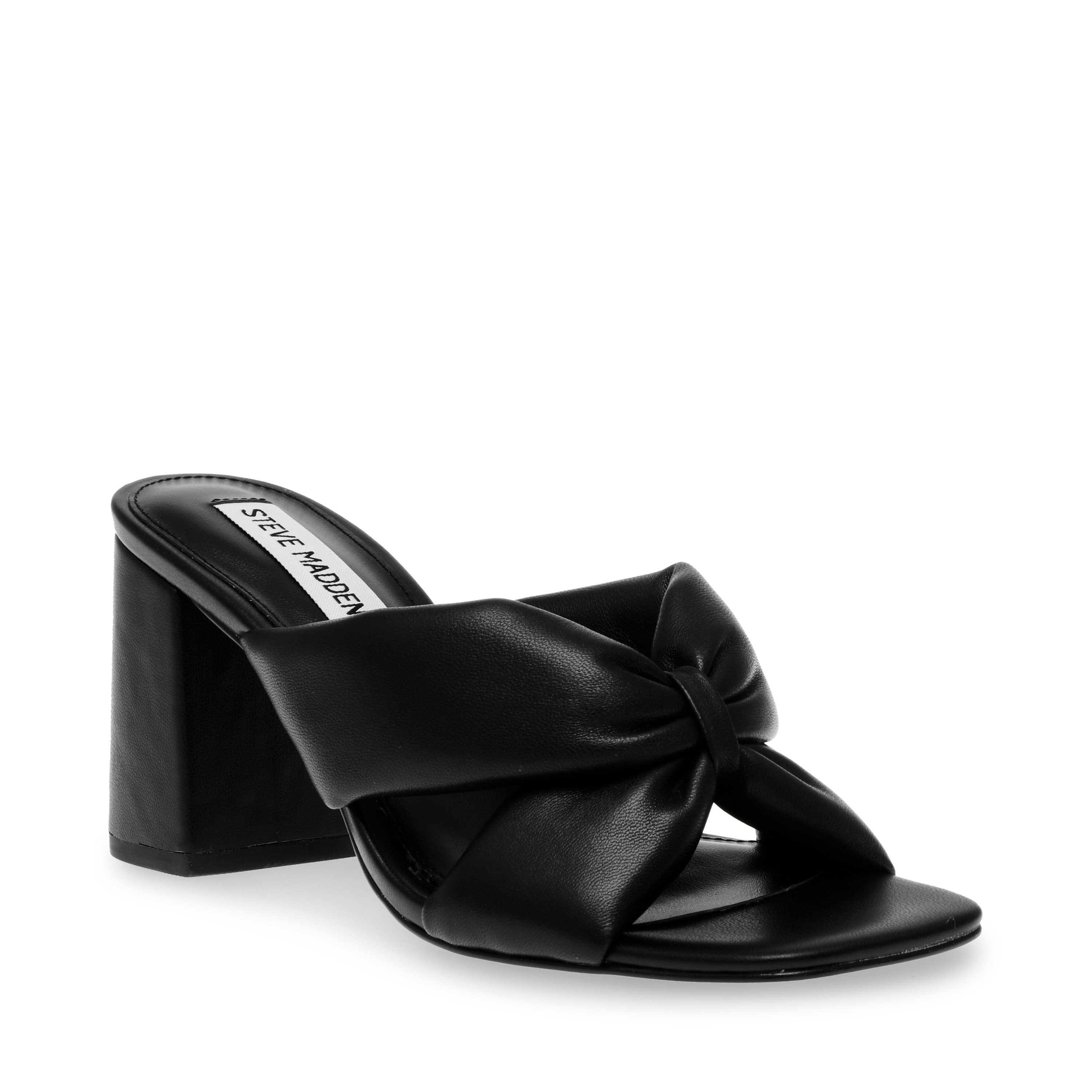 Campaign Black Heels Sandals