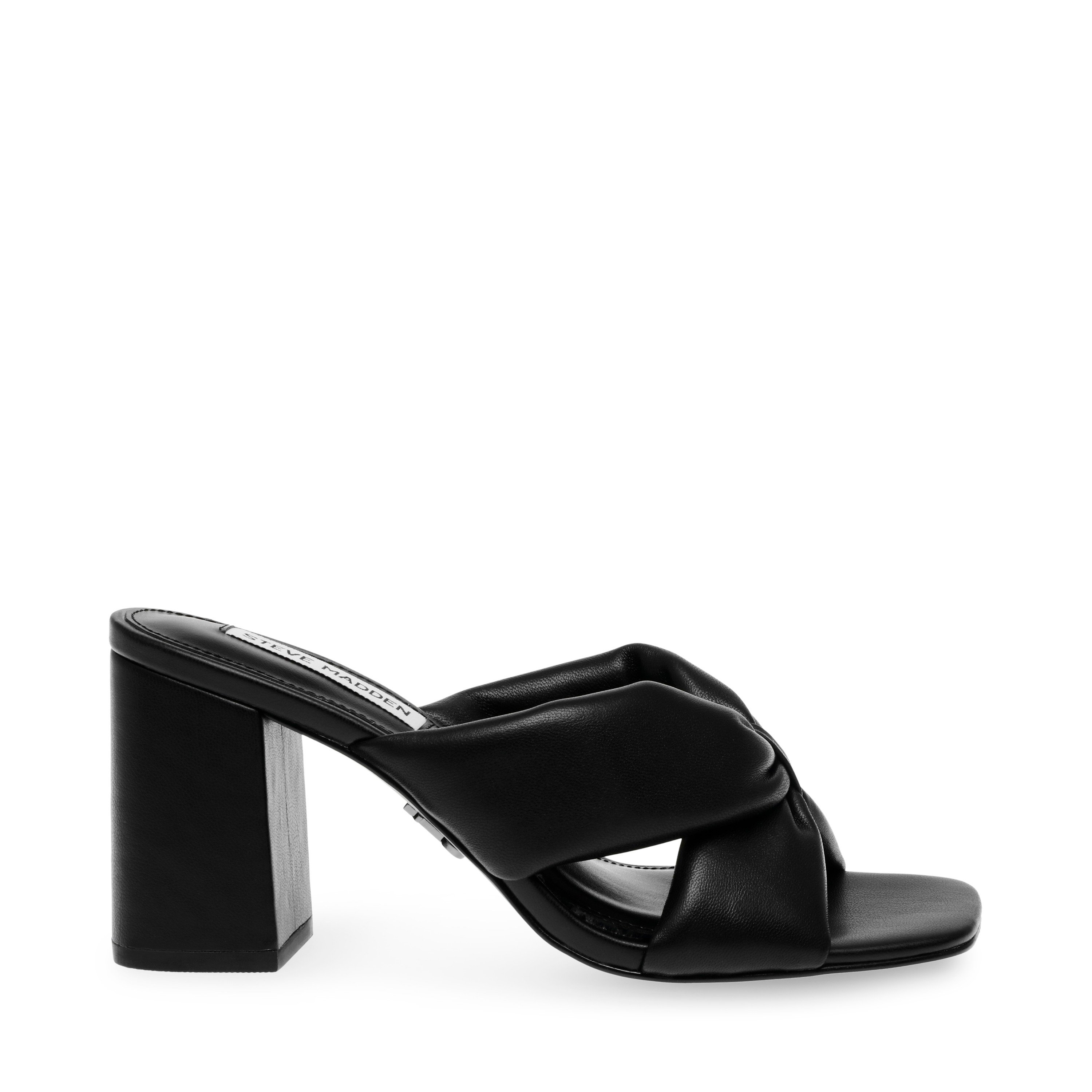 Campaign Black Heels Sandals