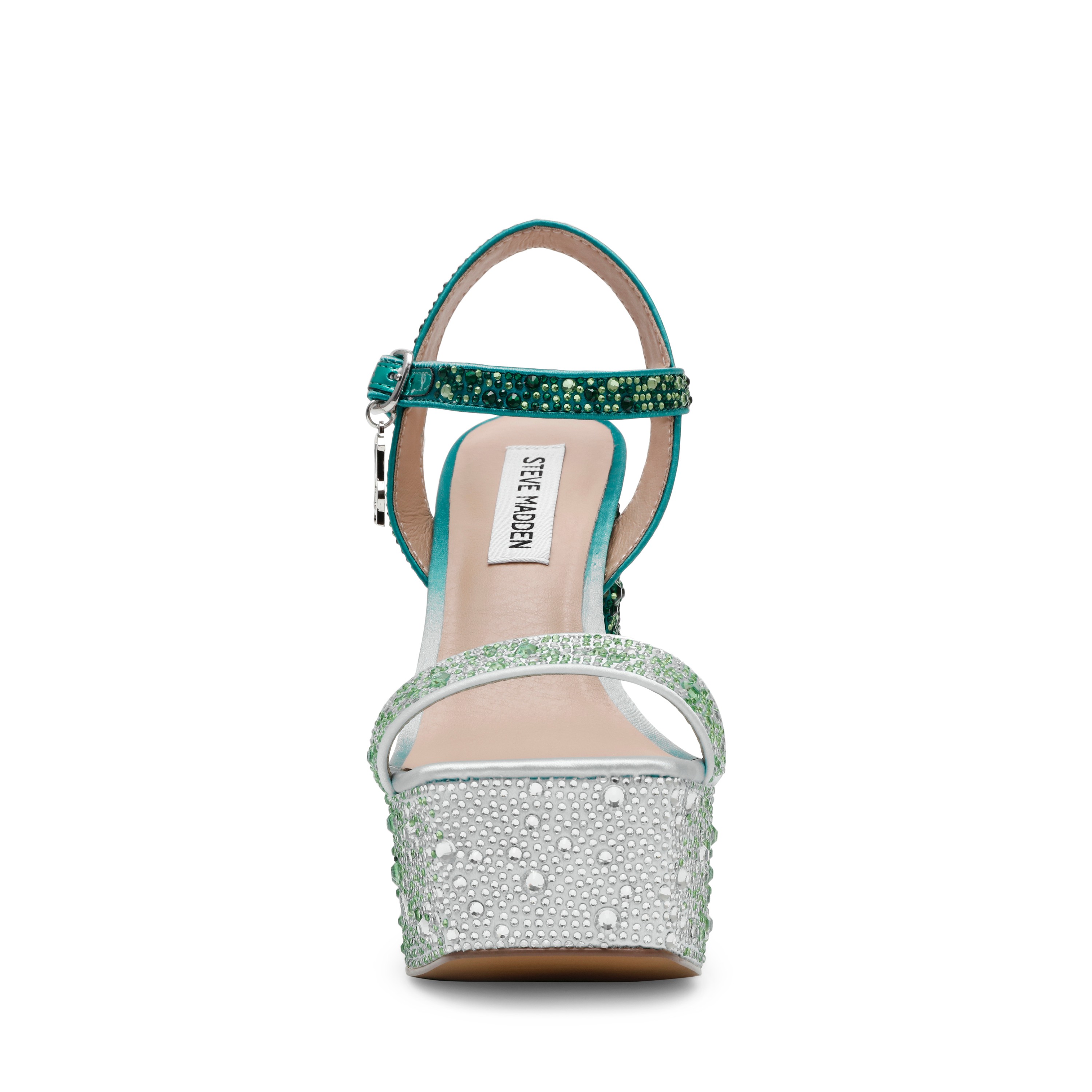 Retrofit Teal Heels Sandals