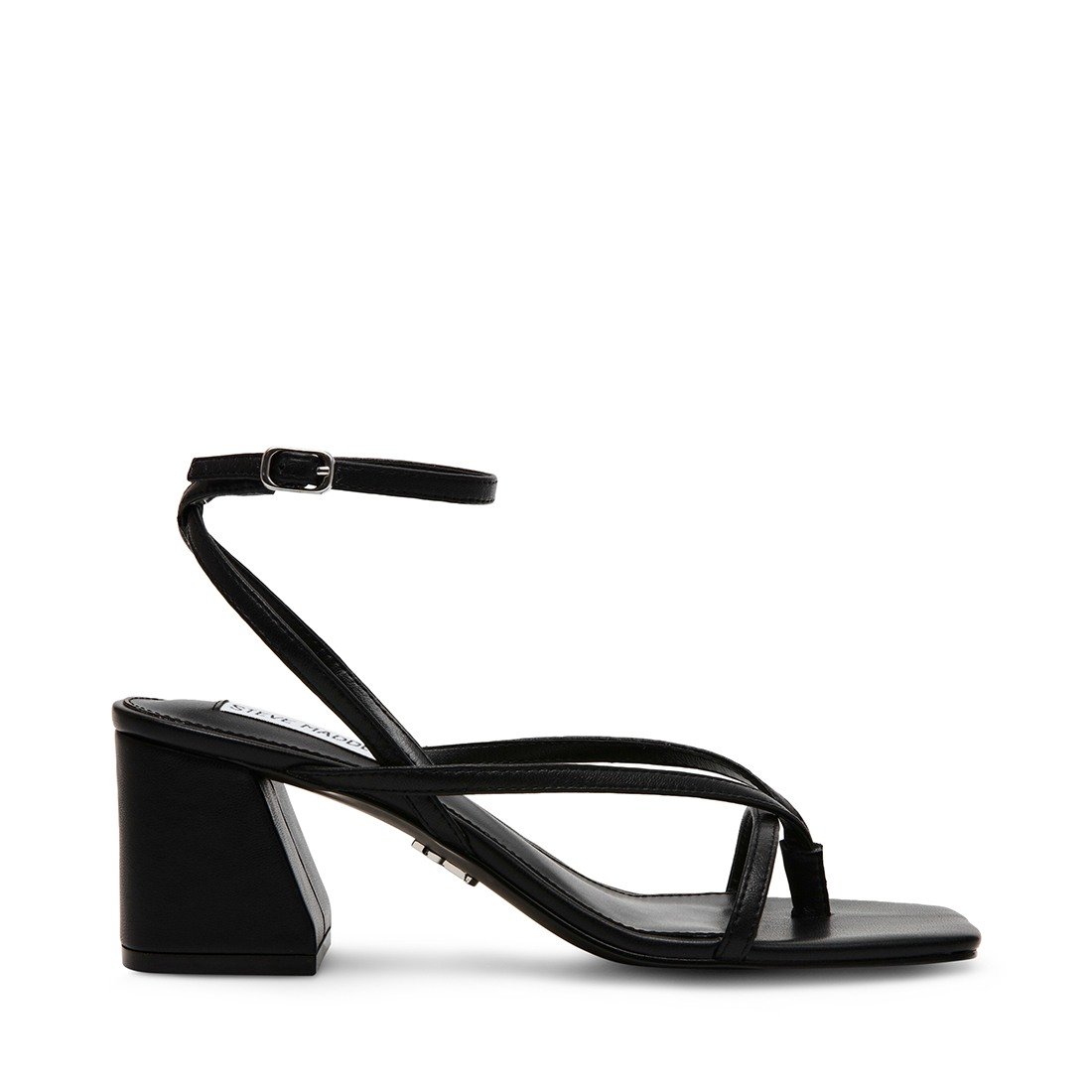 Ansel Black Heels Sandals