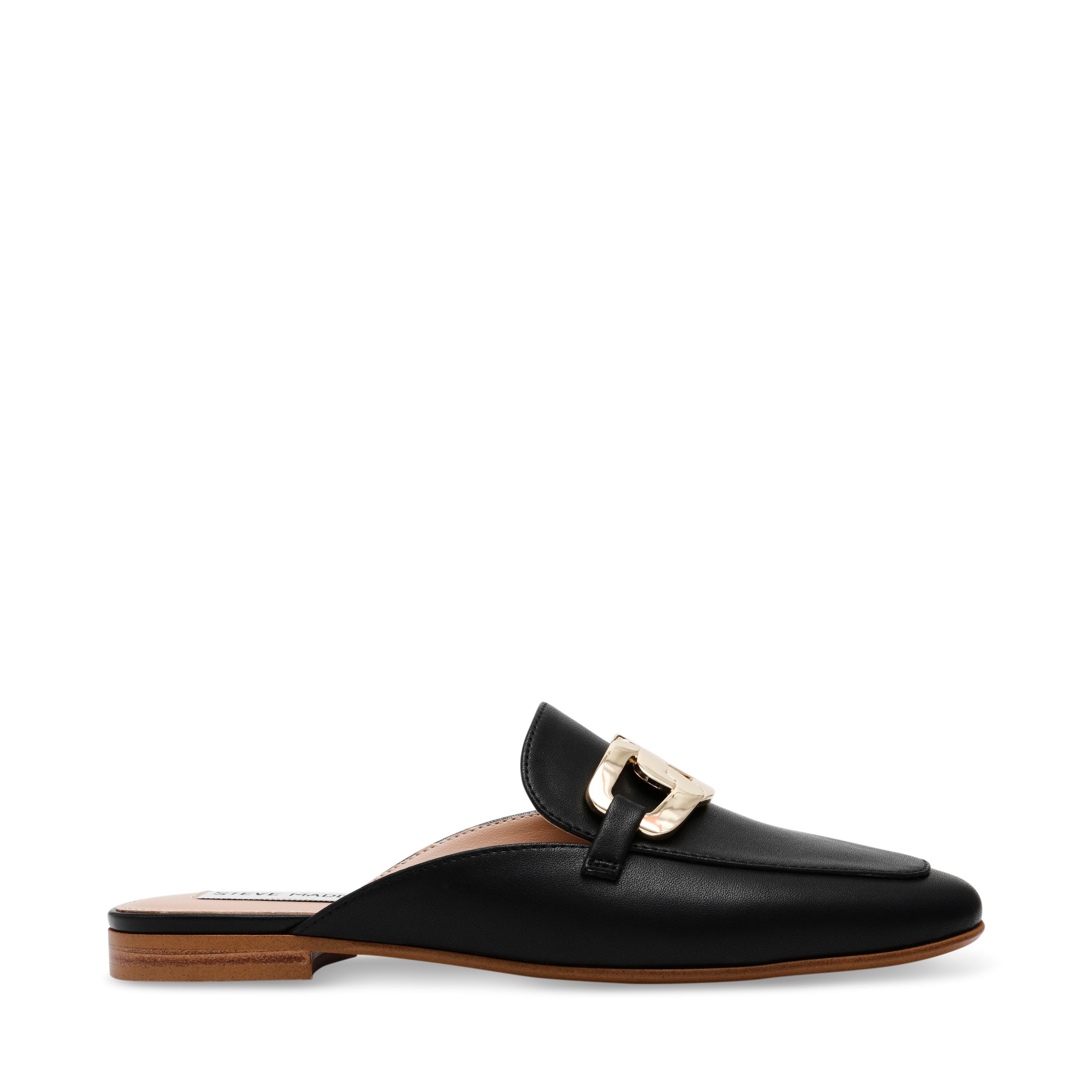 Zipline Black Closed Flats & Ballerinas