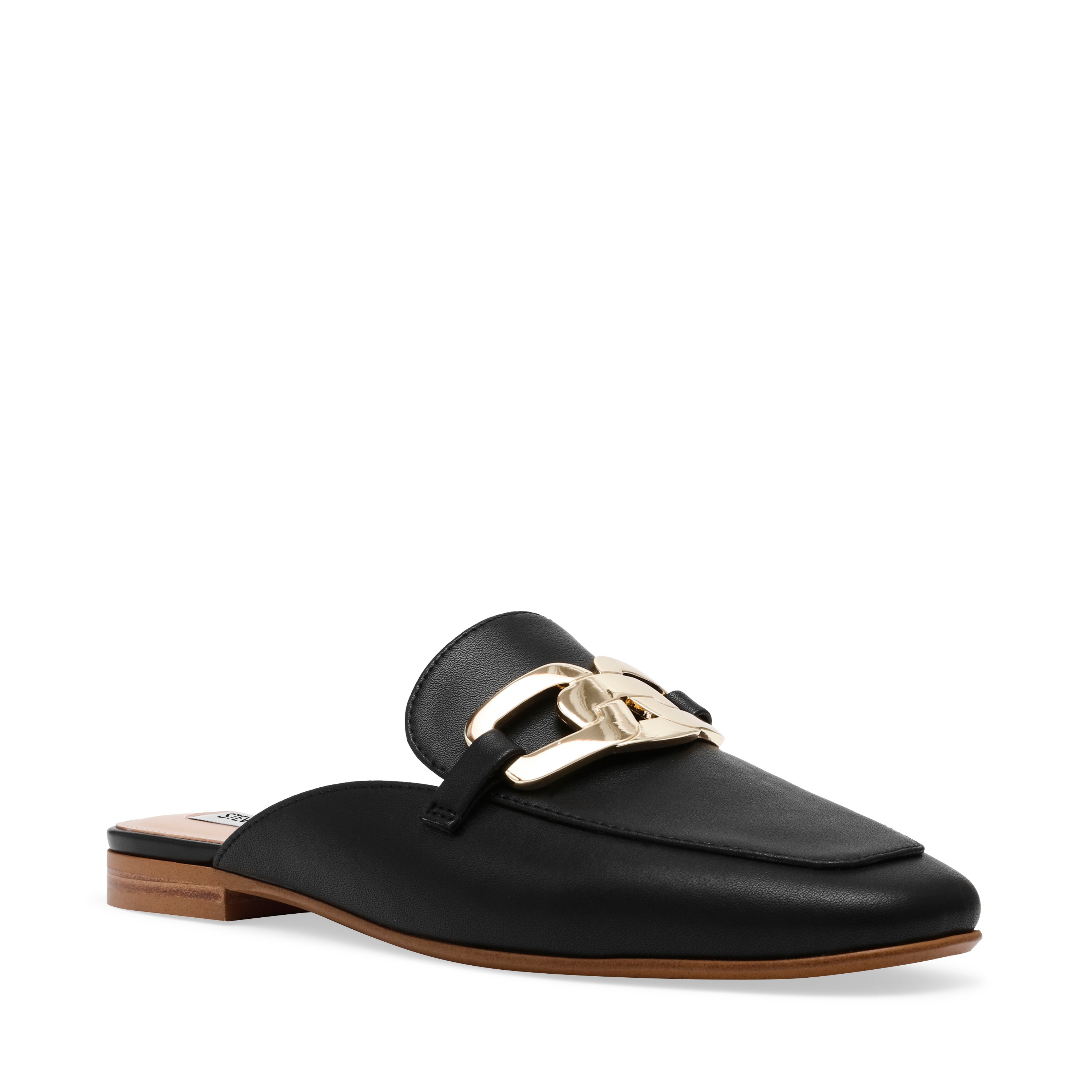 Zipline Black Closed Flats & Ballerinas