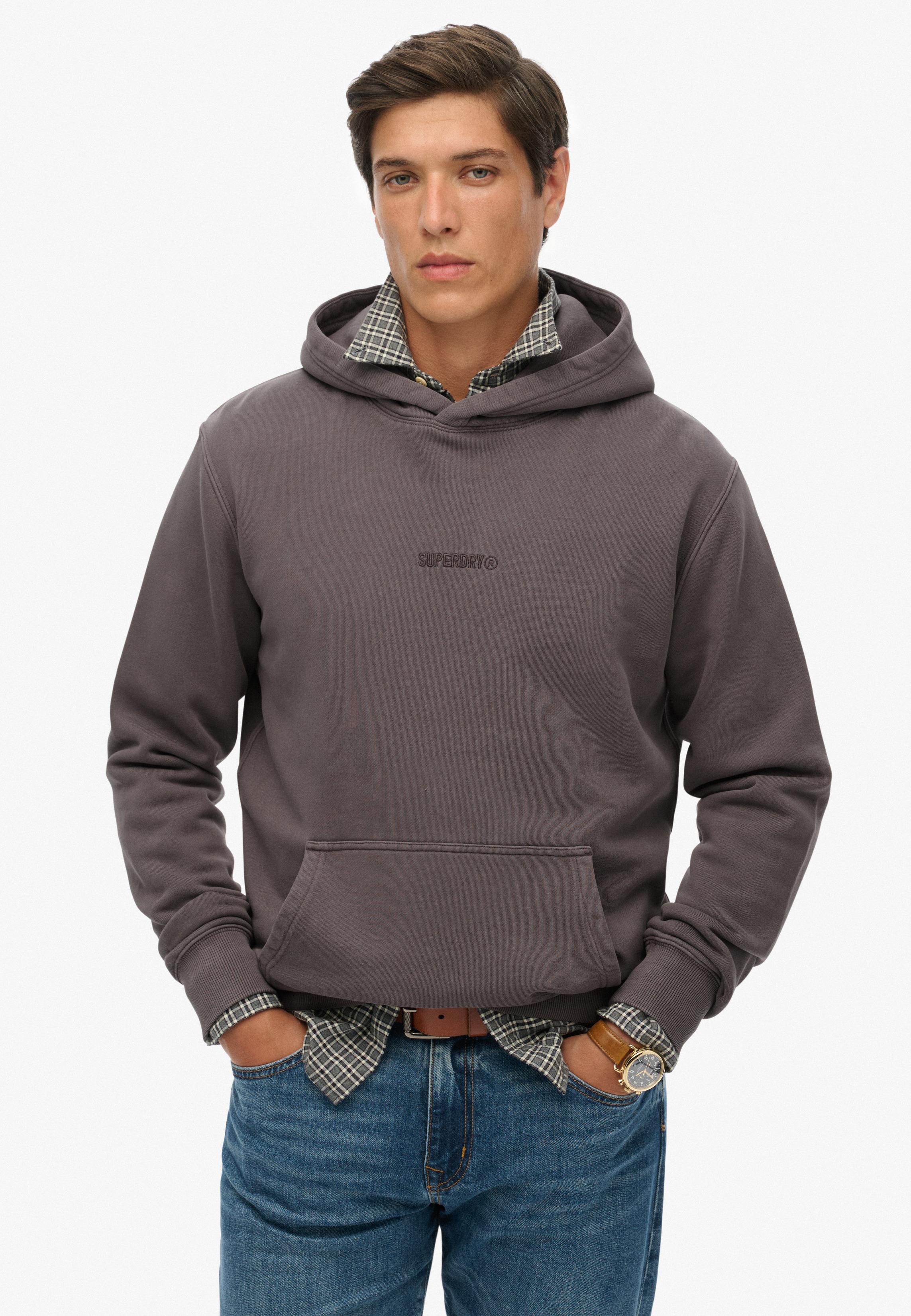 MICRO LOGO HOOD