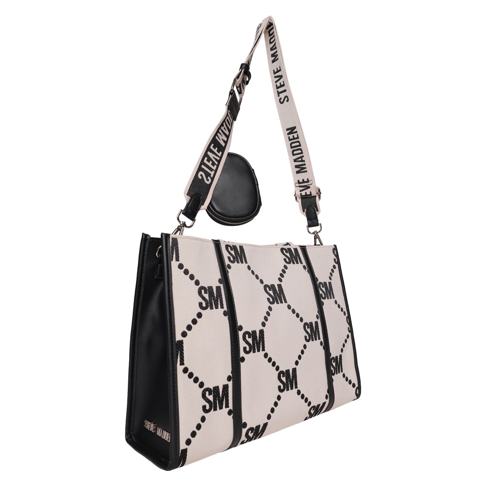 Bsantam Canvas Black-Multi Tote