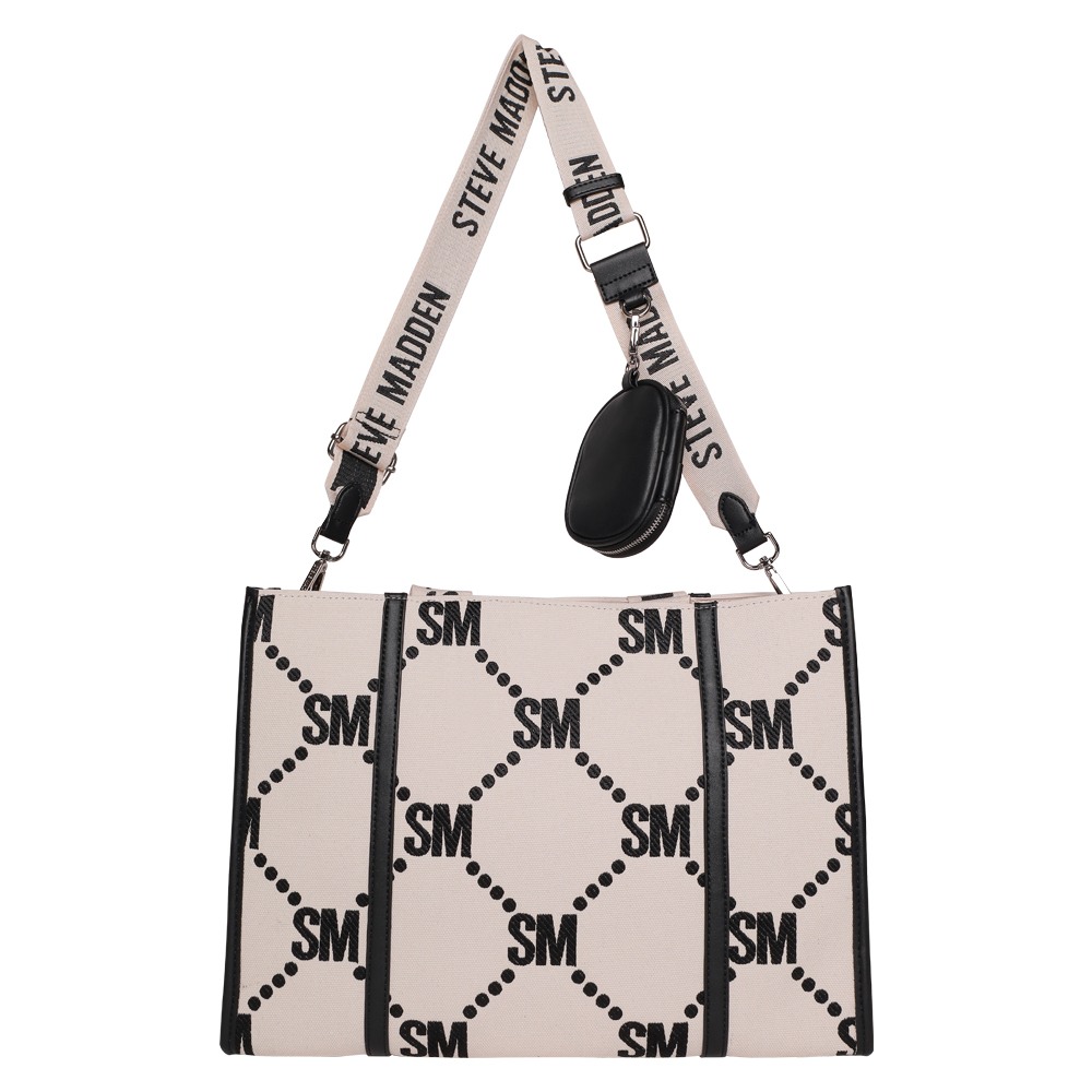 Bsantam Canvas Black-Multi Tote