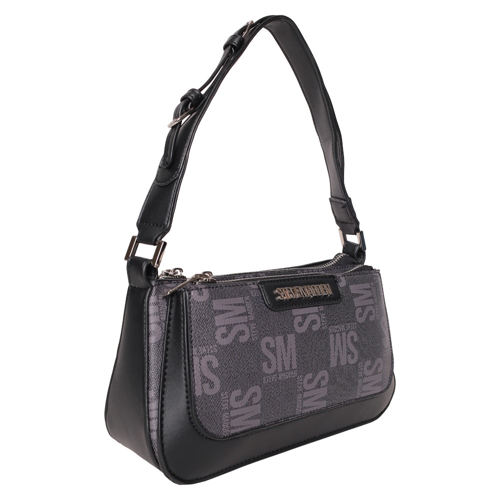Btessi Black-Multi Crossbody