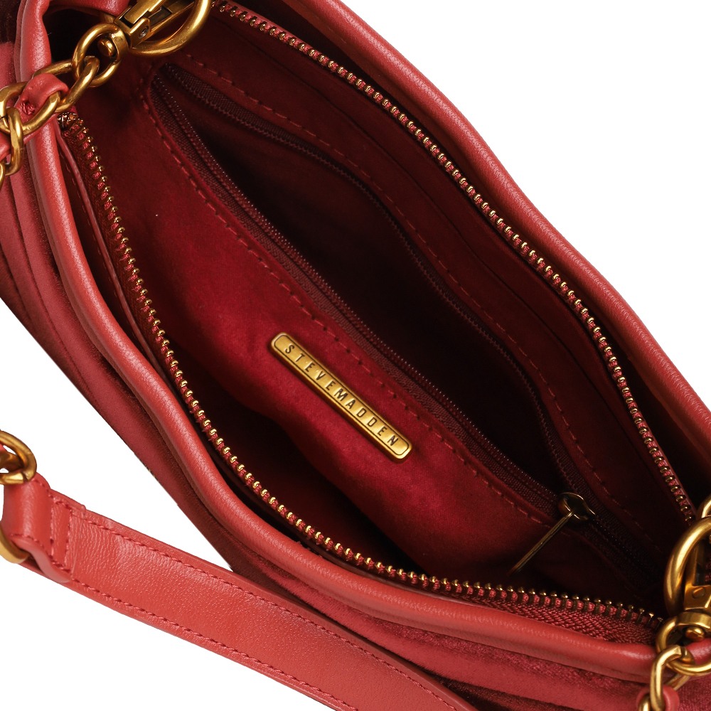 Bzoia Velvet Rust Crossbody