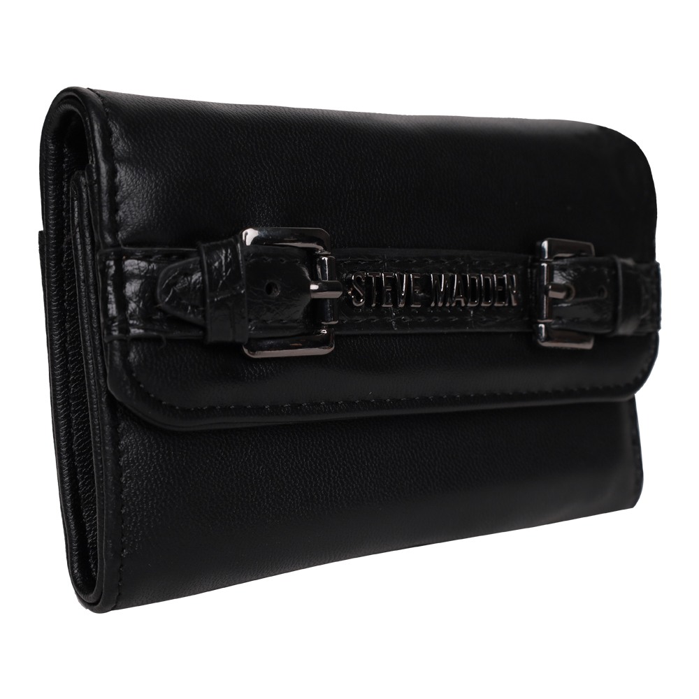 Brookk Black Clutches & Wallets