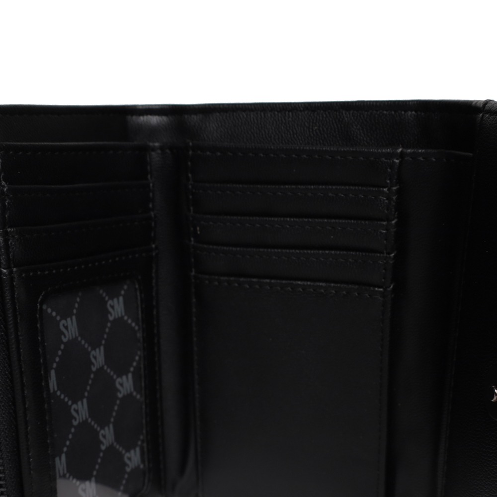 Brookk Black Clutches & Wallets