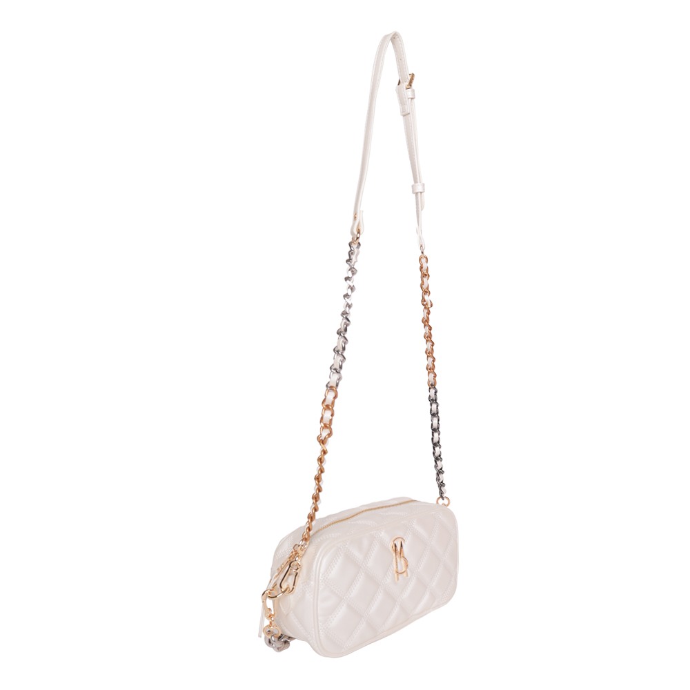 Bcecily Bone-Gold Crossbody