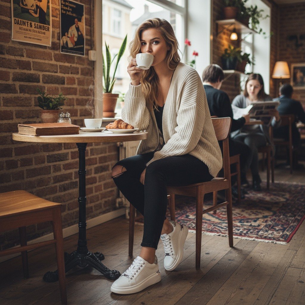 Glacial-R 2.0 White Sneakers